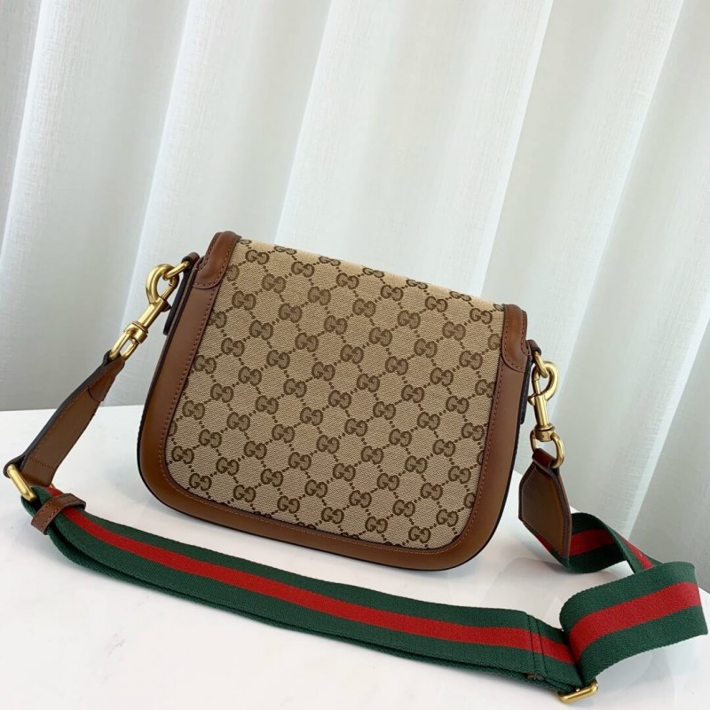 Gucci Lady Web Original Gg Shoulder Bag