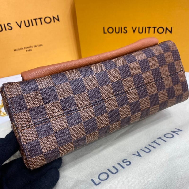 Louis Vuitton Damier Ebene Canvas Vavin Pm N Caramel