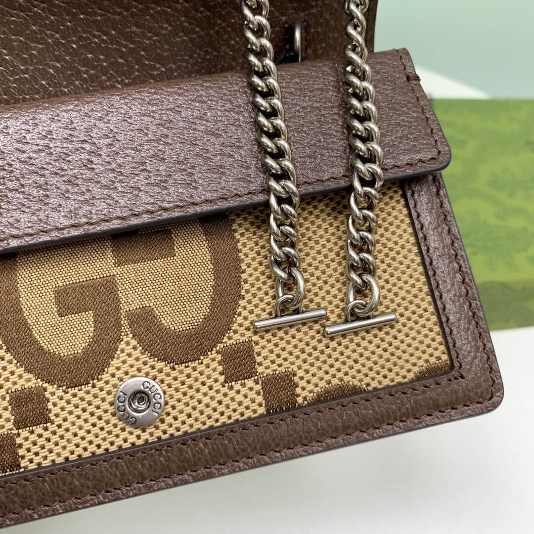 Gucci Dionysus Jumbo Gg Super Mini Bag