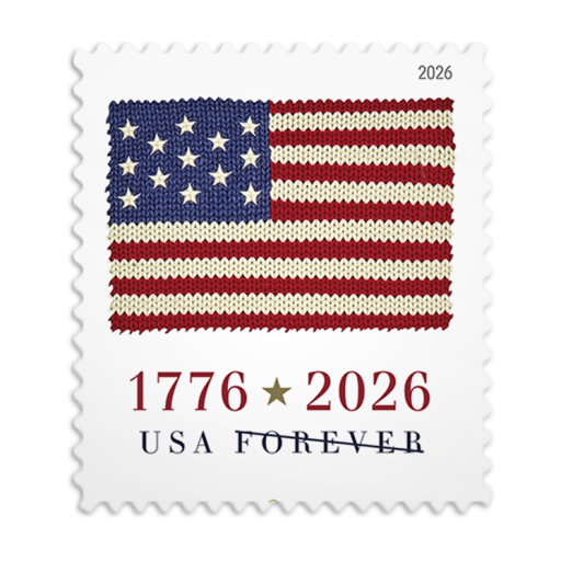Big Sales! 5 U.S.  Flag Stamps,5 Rolls/500 Pcs