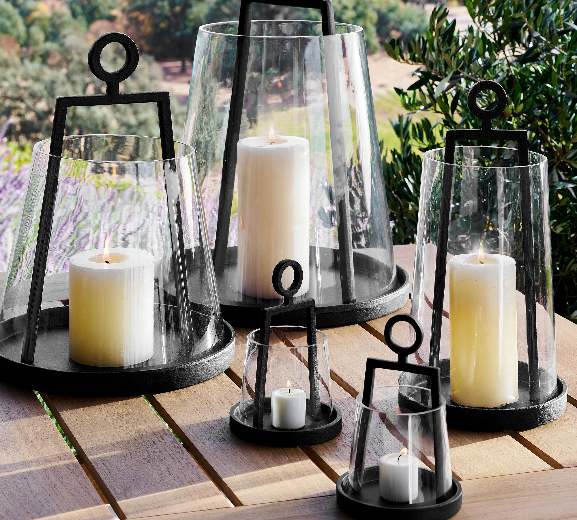 Easton Forged-Iron Outdoor Lantern