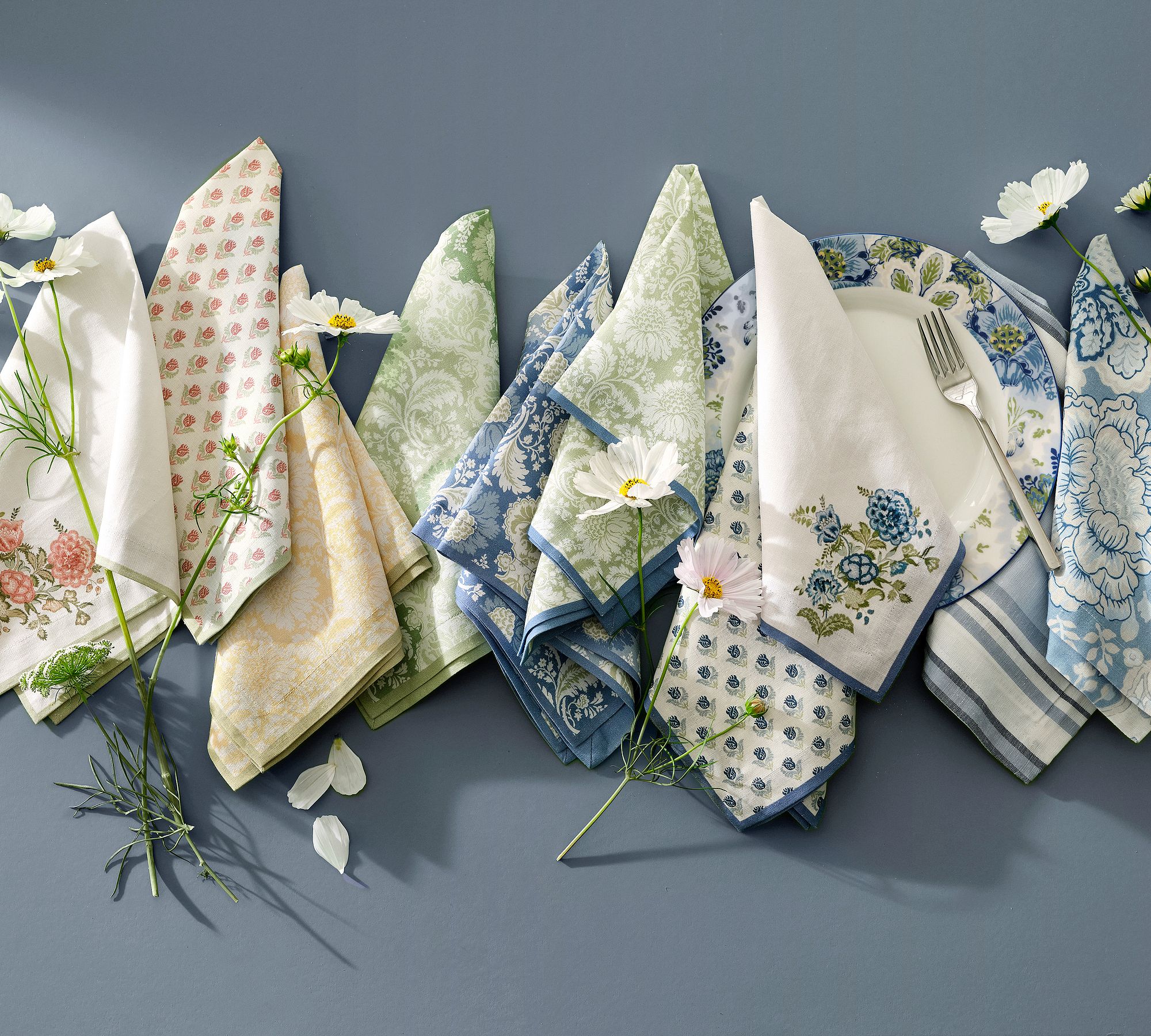 Kravet Cotton Napkins - Mixed Set of 4
