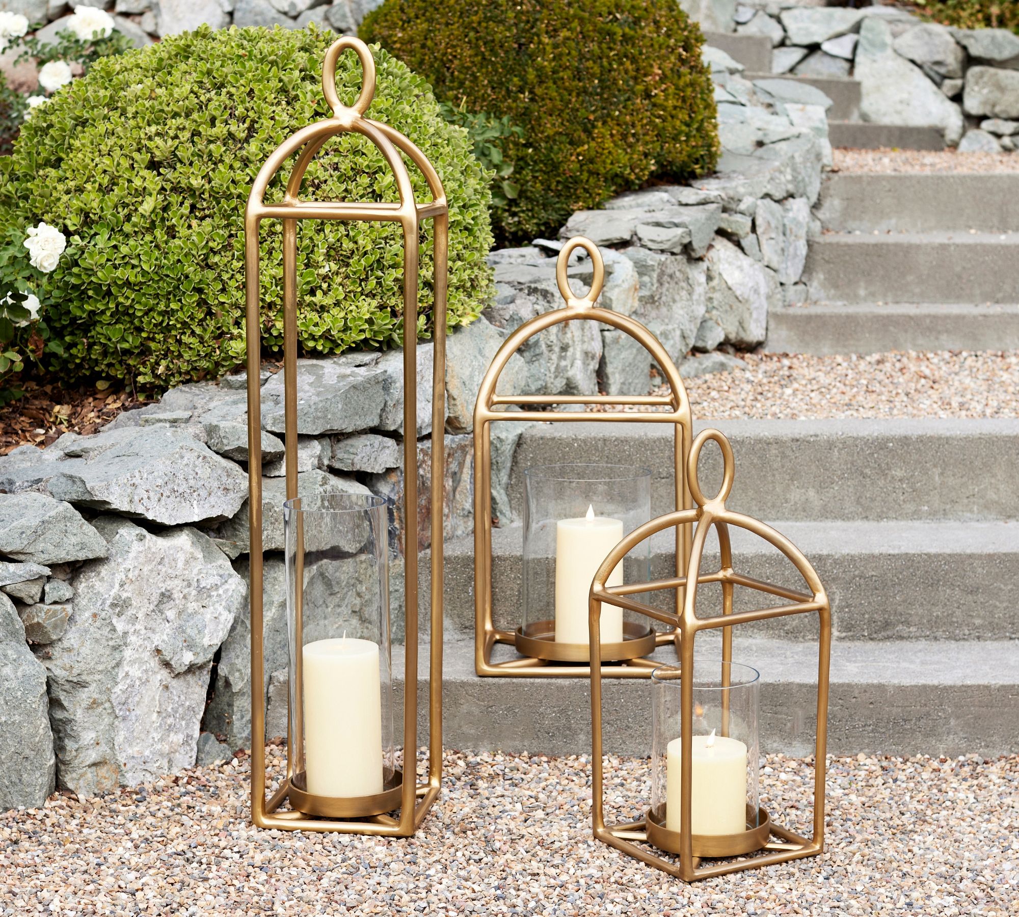 Fallon Forged-Iron Outdoor Lantern