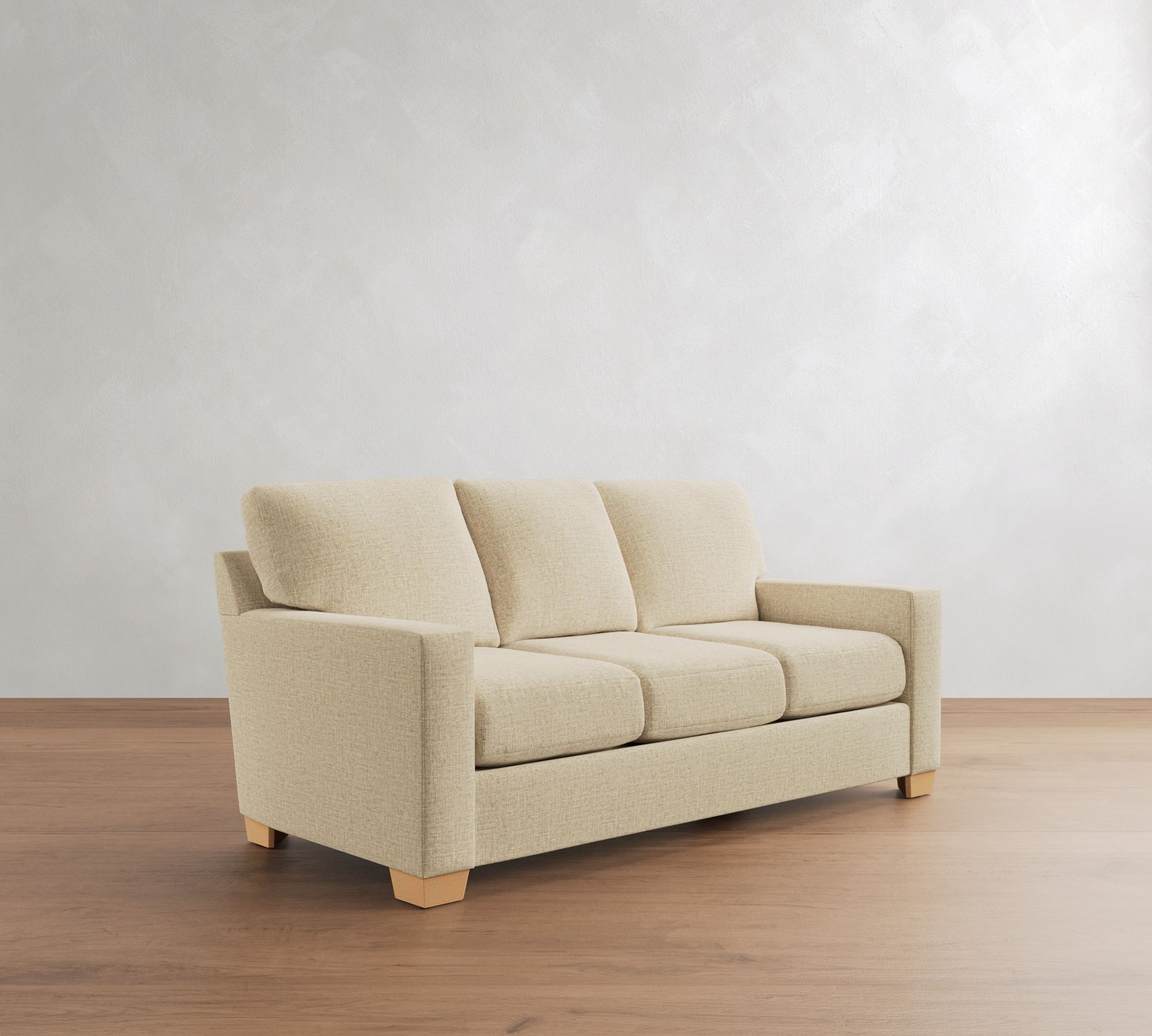 Buchanan Modern Square Arm Sleeper Sofa (54