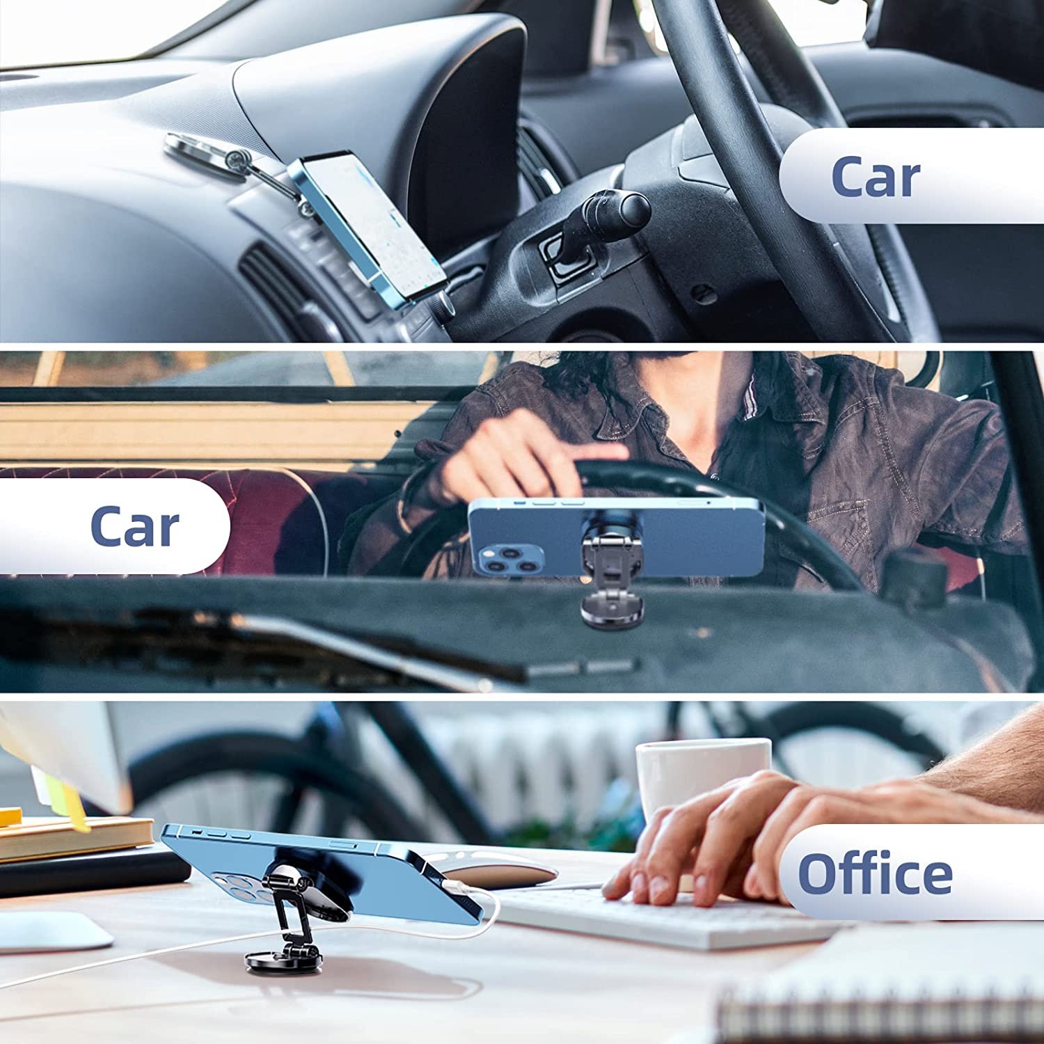 (Flash Sale-49% Off ) 2022 NEW Foldable Magnetic Car Phone Mount (Buy More Save More)