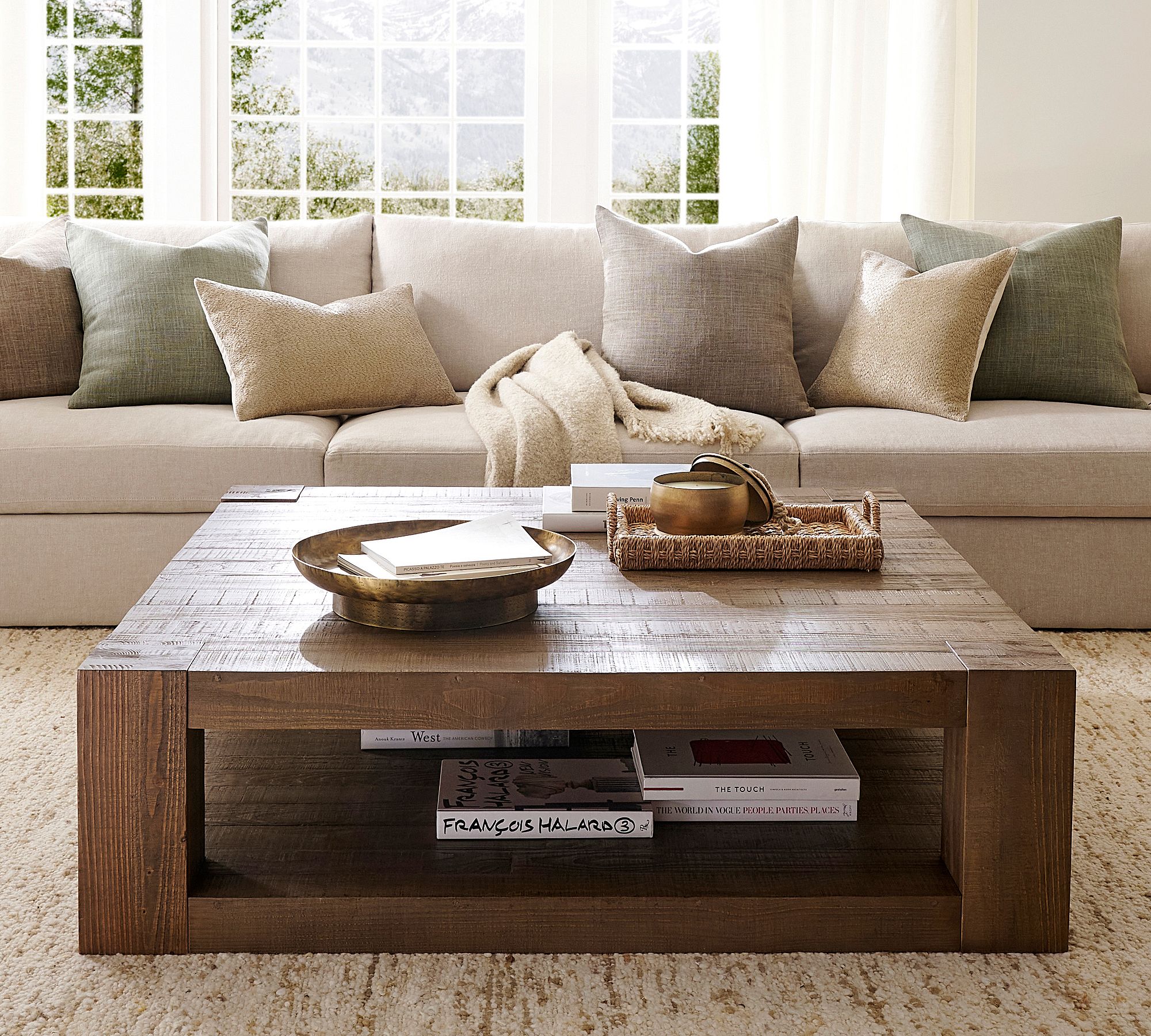 Rockport Grand Square Coffee Table (55