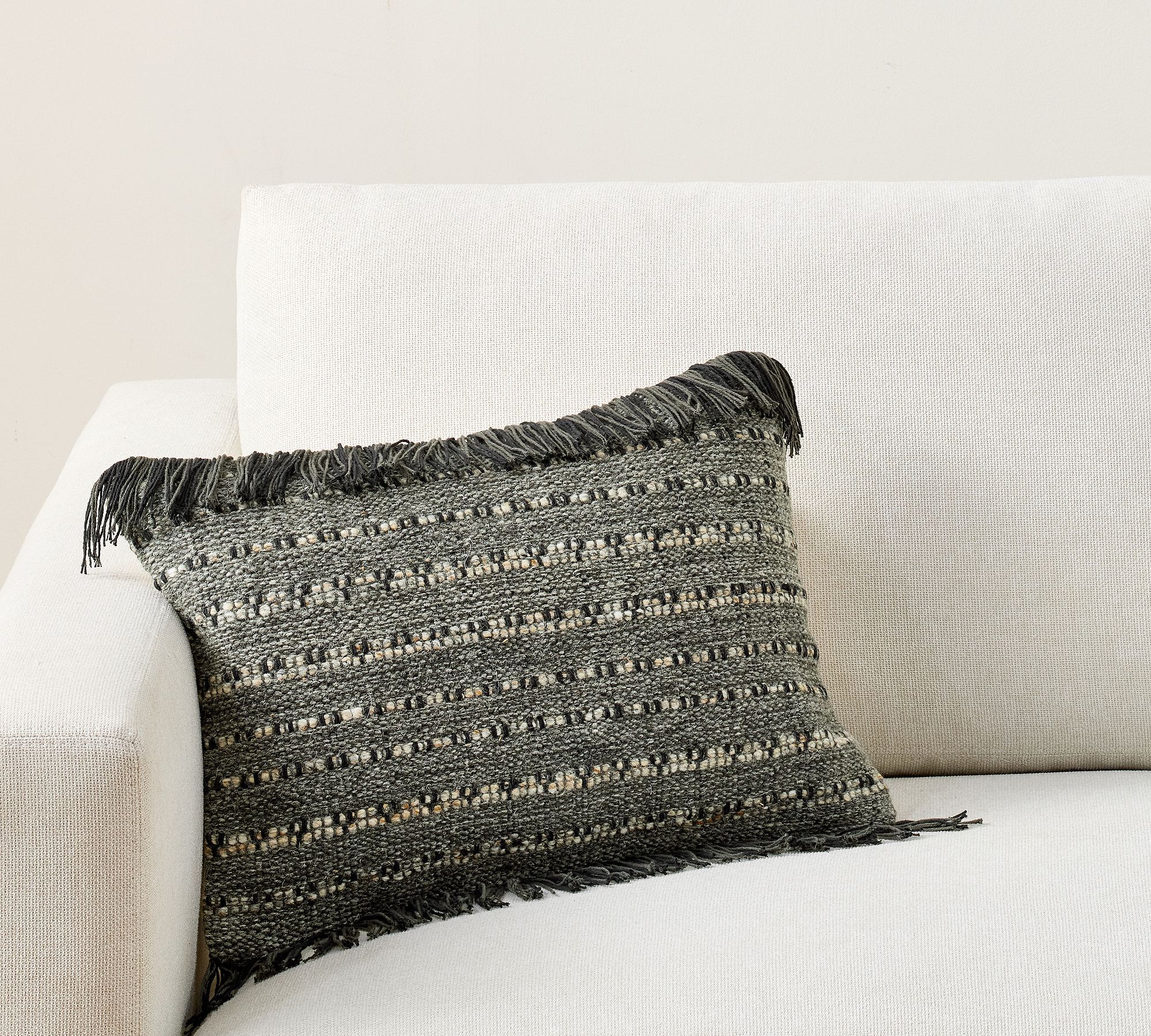 Fiala Textured Lumbar Pillow
