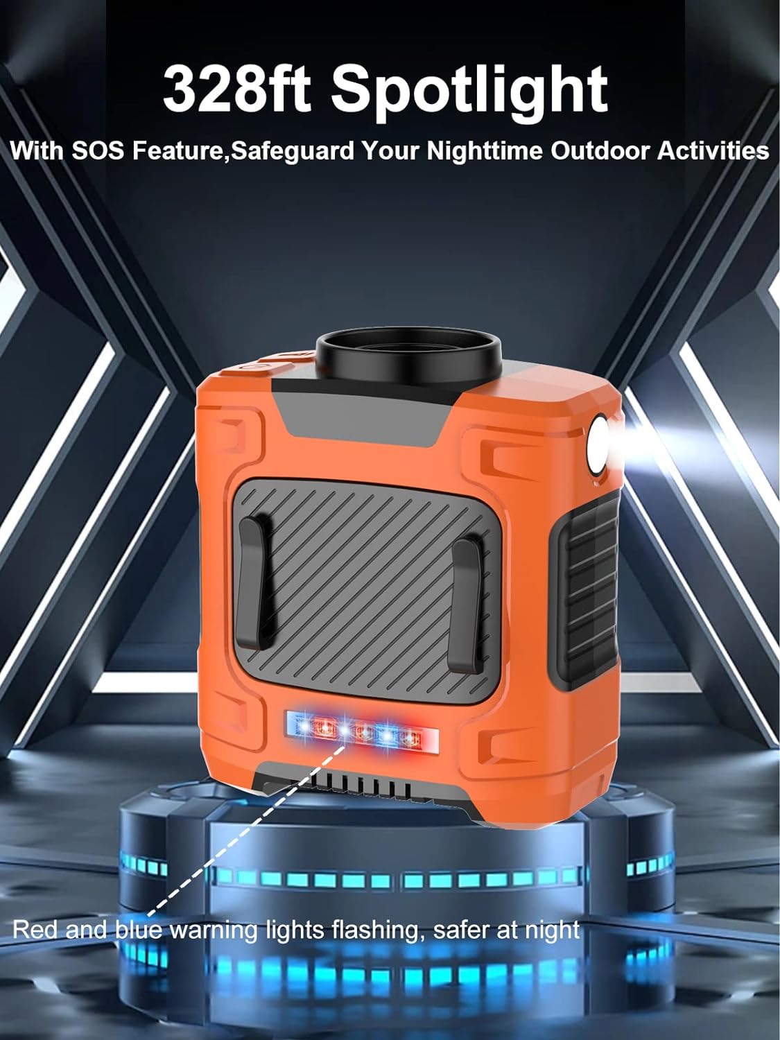 2025 Upgrade Rechargeable Cooling and Heatstroke Prevention Waist Clip Fan Up to 25H