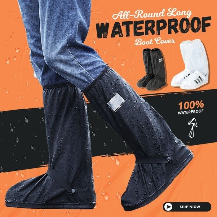 Last Day Promotion 47% OFF - Suitable for wide feet - All-Round Long Waterproof Boot Cover