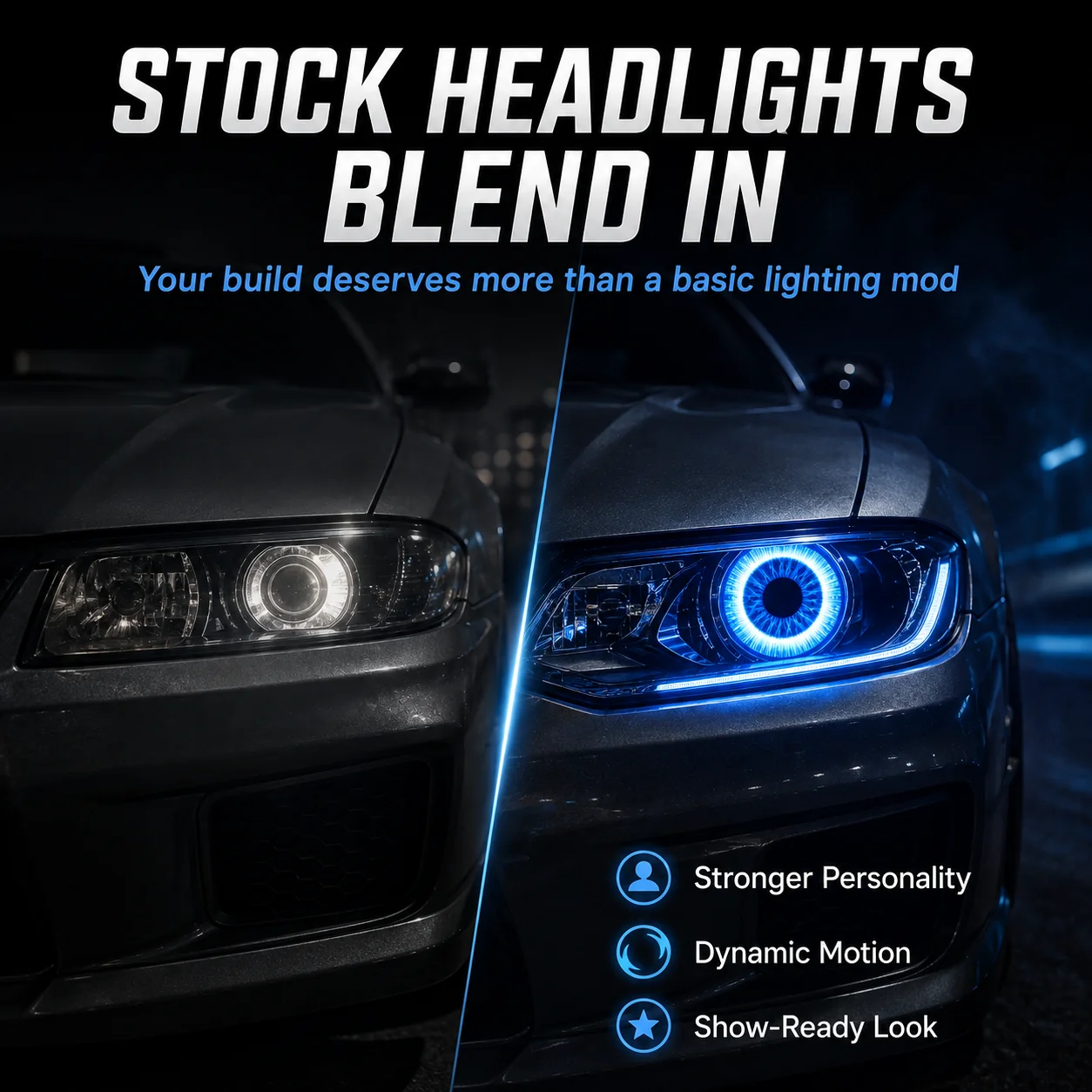 Demon Eye LED Car Ambient Light