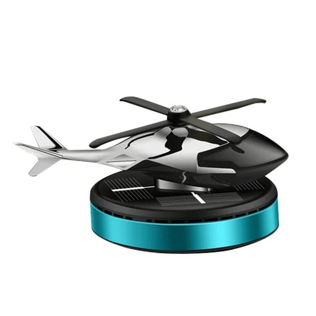 BIG SALE - 48% OFF-Metal Solar Helicopter Air Freshener v2.0