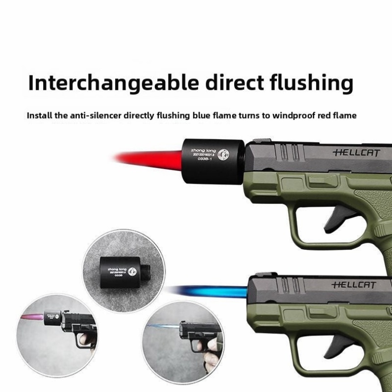 Hellcat Refillable Lighter + Silencer