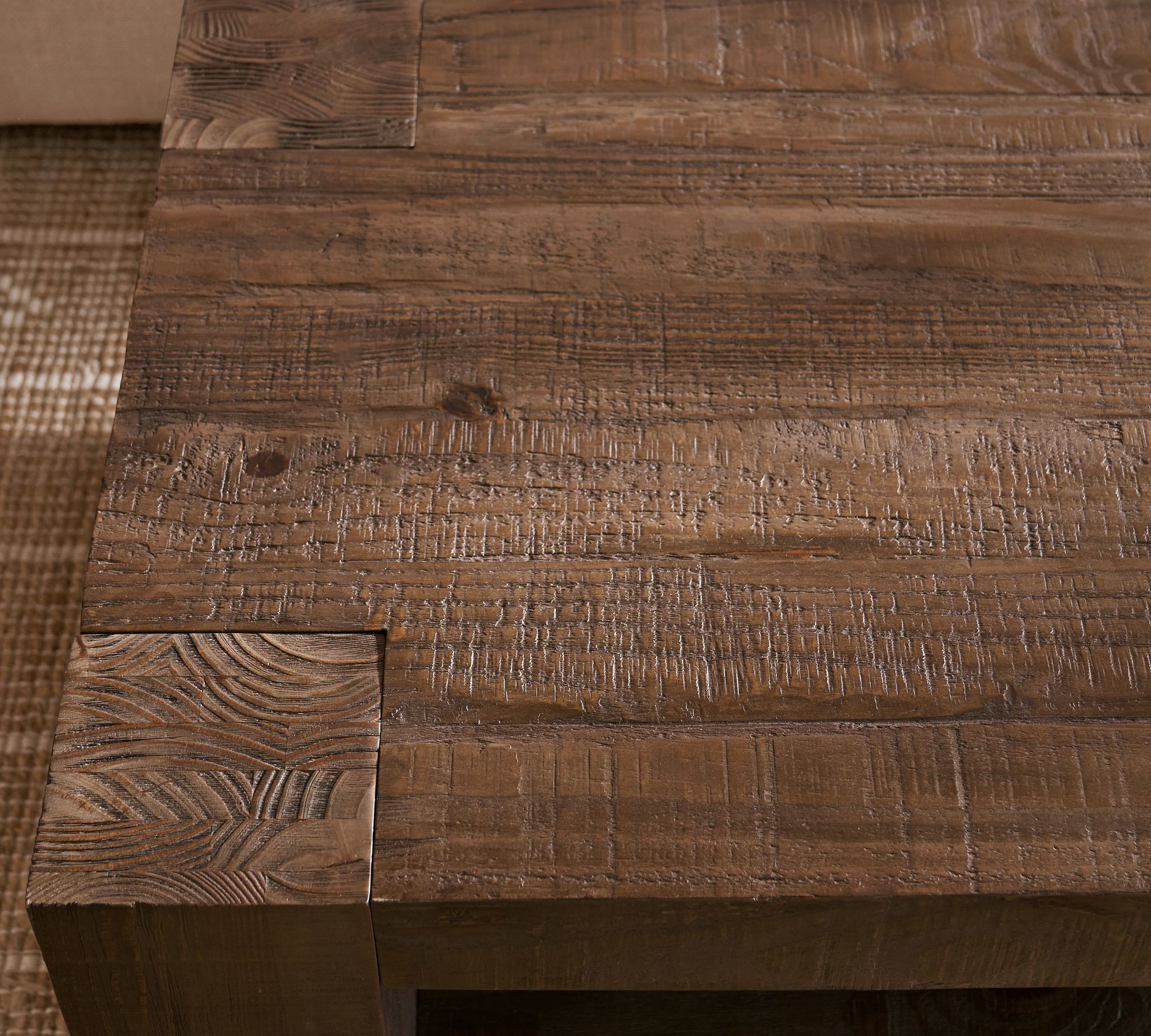 Rockport Rectangular Reclaimed Wood Coffee Table (66