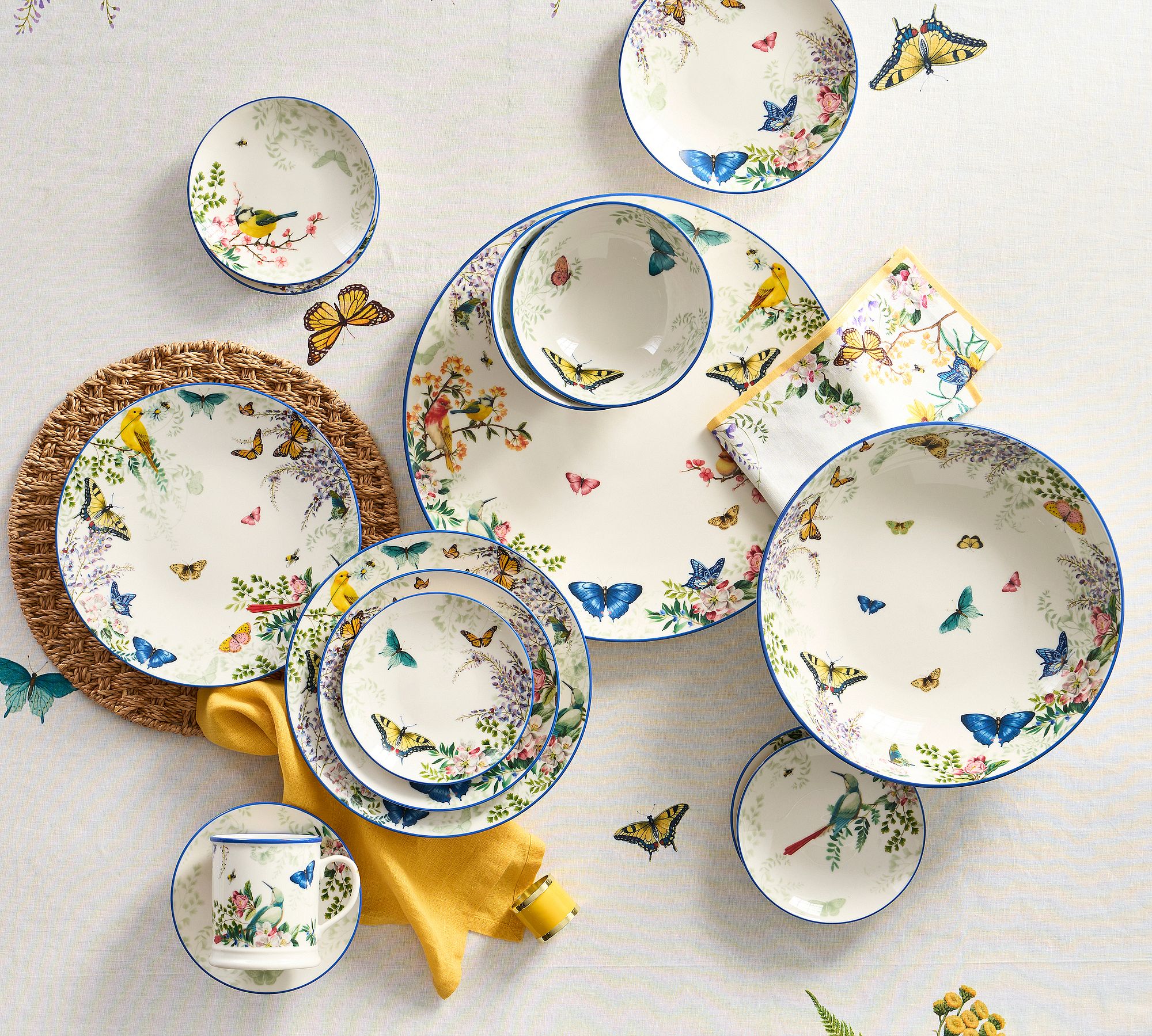 Meadow Stoneware Serving Platter