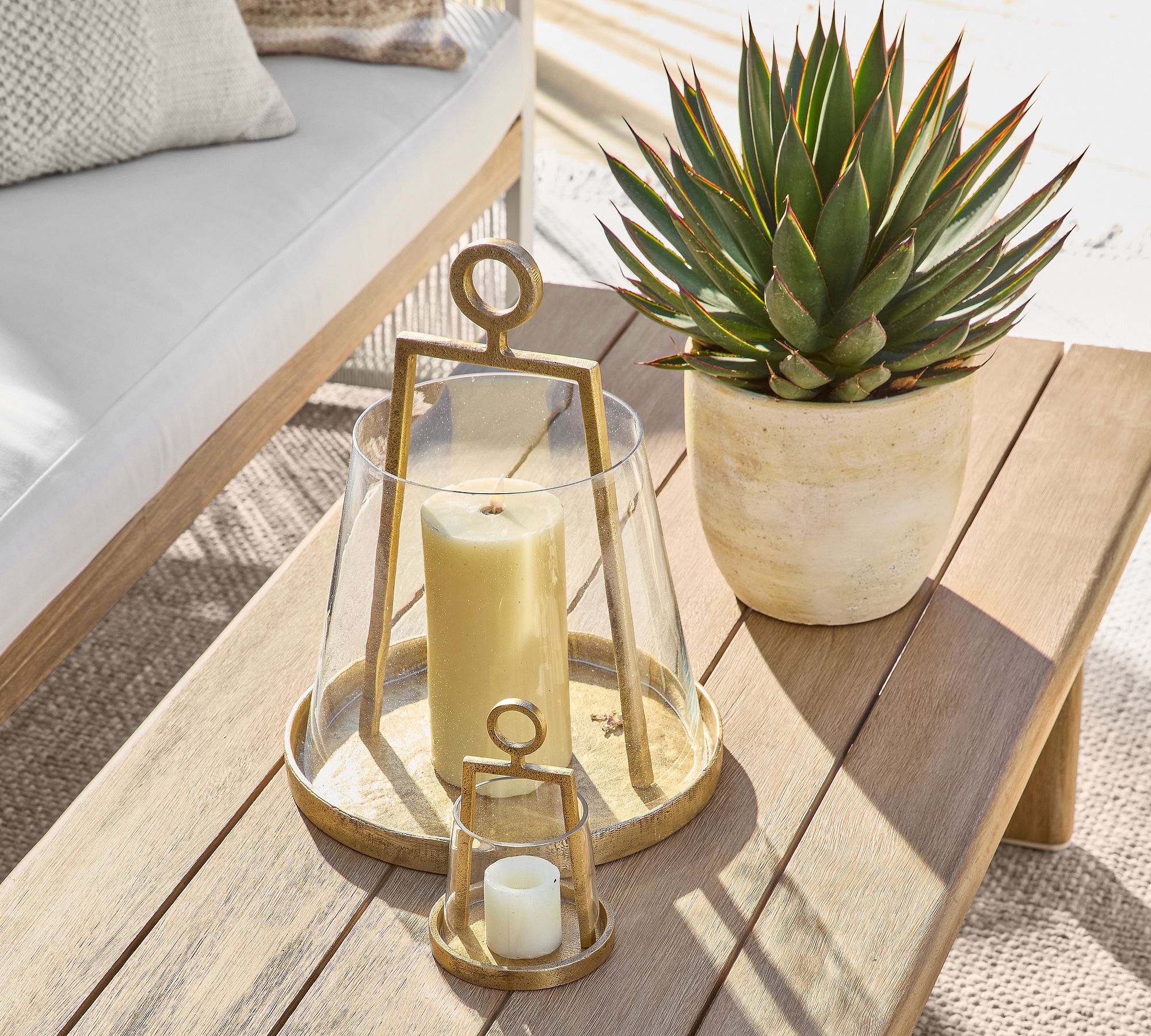 Easton Forged-Iron Outdoor Lantern