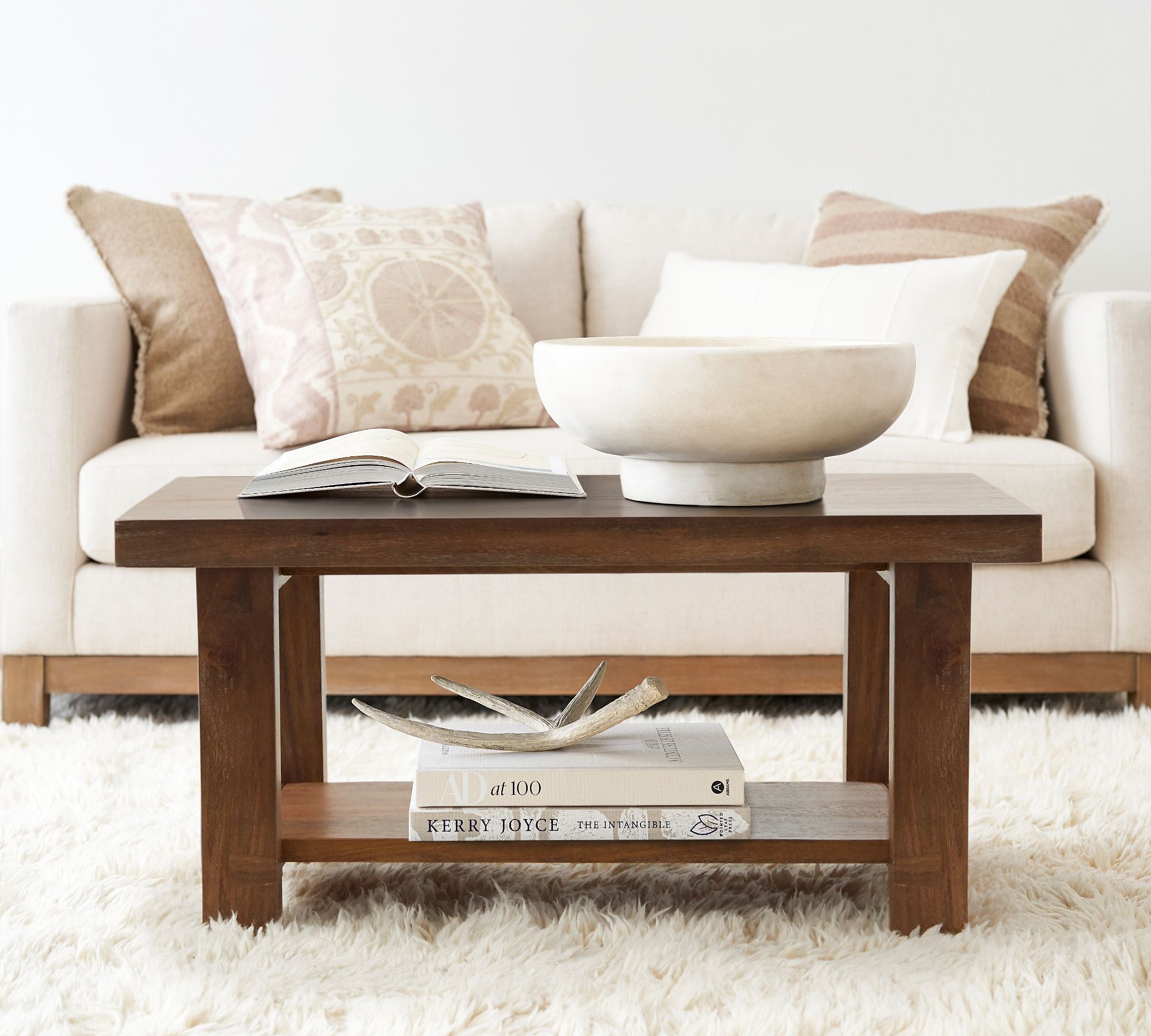 Reed Rectangular Coffee Table (36