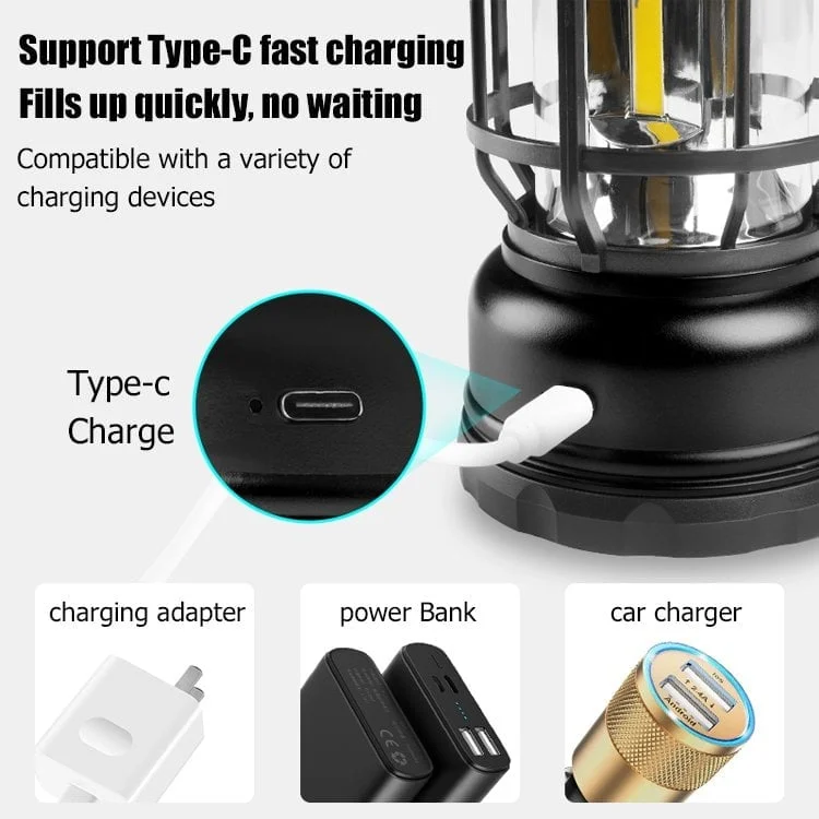 2023 New Year's Promotion-Portable Retro Camping LampBuy 2 Get Extra 10% OFF