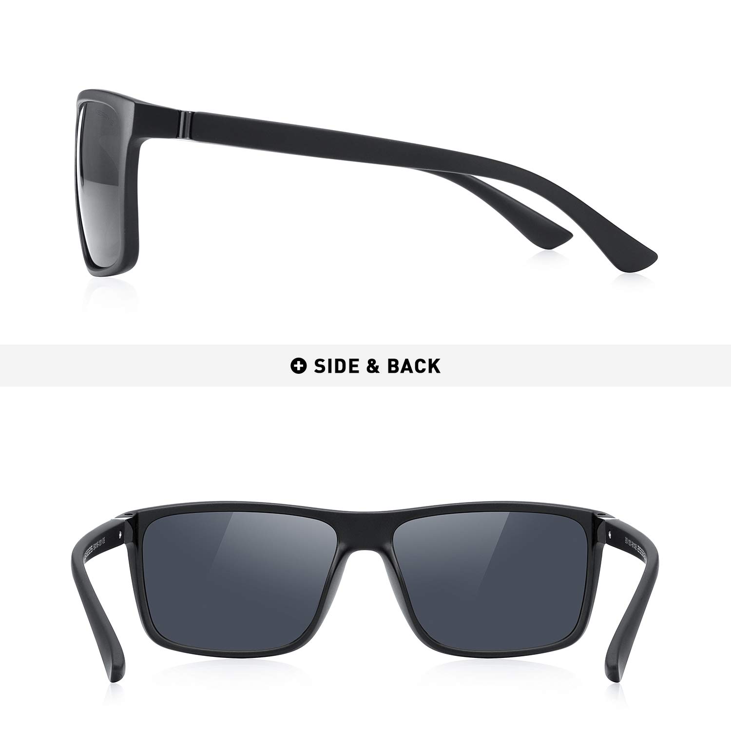 0.1 Seconds Smart Photochromic Polarized Men's Sunglasses