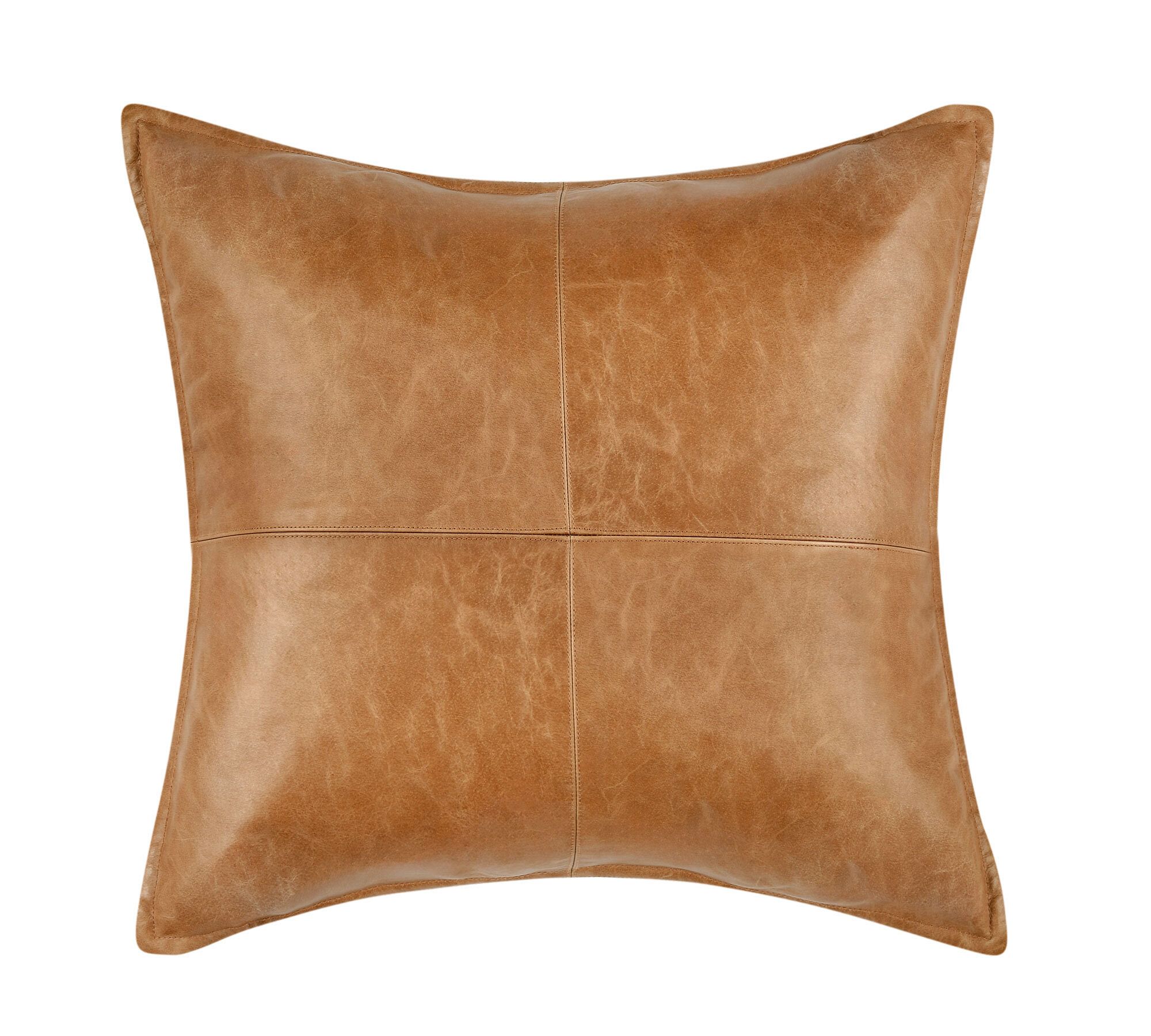 Gaona Leather Pillow Cover