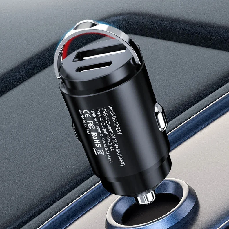BIG SALE - 48% OFFMulti Compatible 100W Fast Charging Car Charger