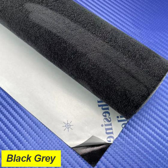 Microfiber Suede Fabric self Adhesive car Wrapping Film Imitation Leather