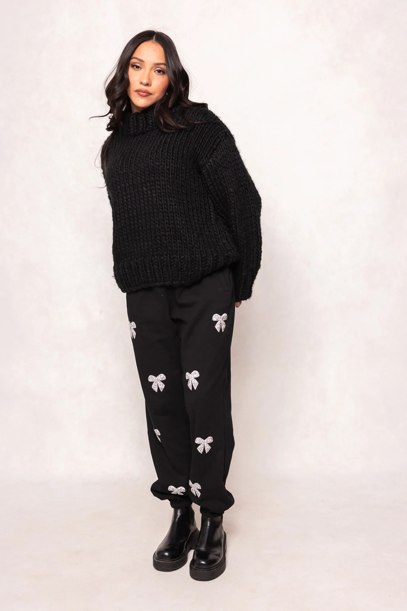 Jogger Sweatpants in Black