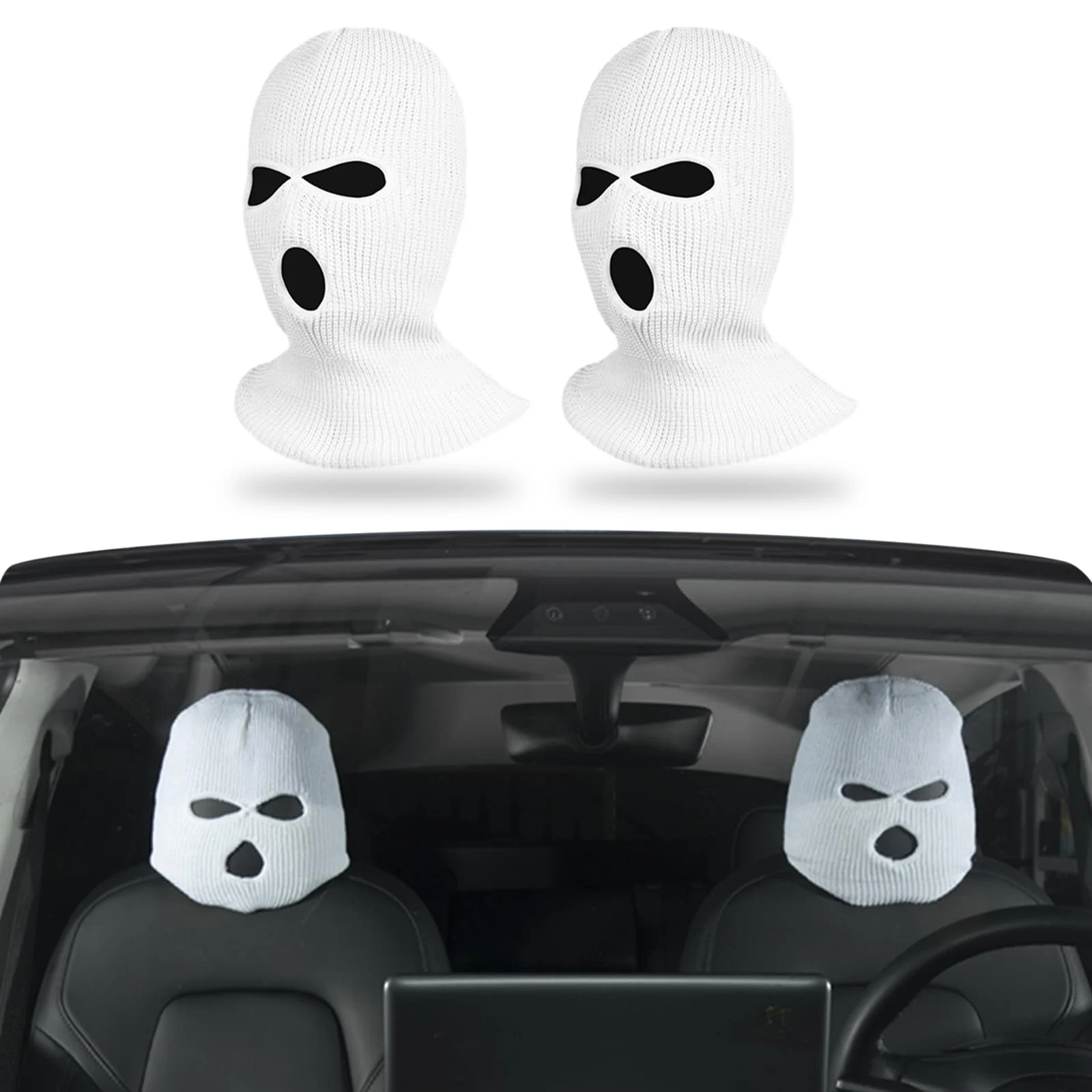 Funny Universal Car Headrest Covers