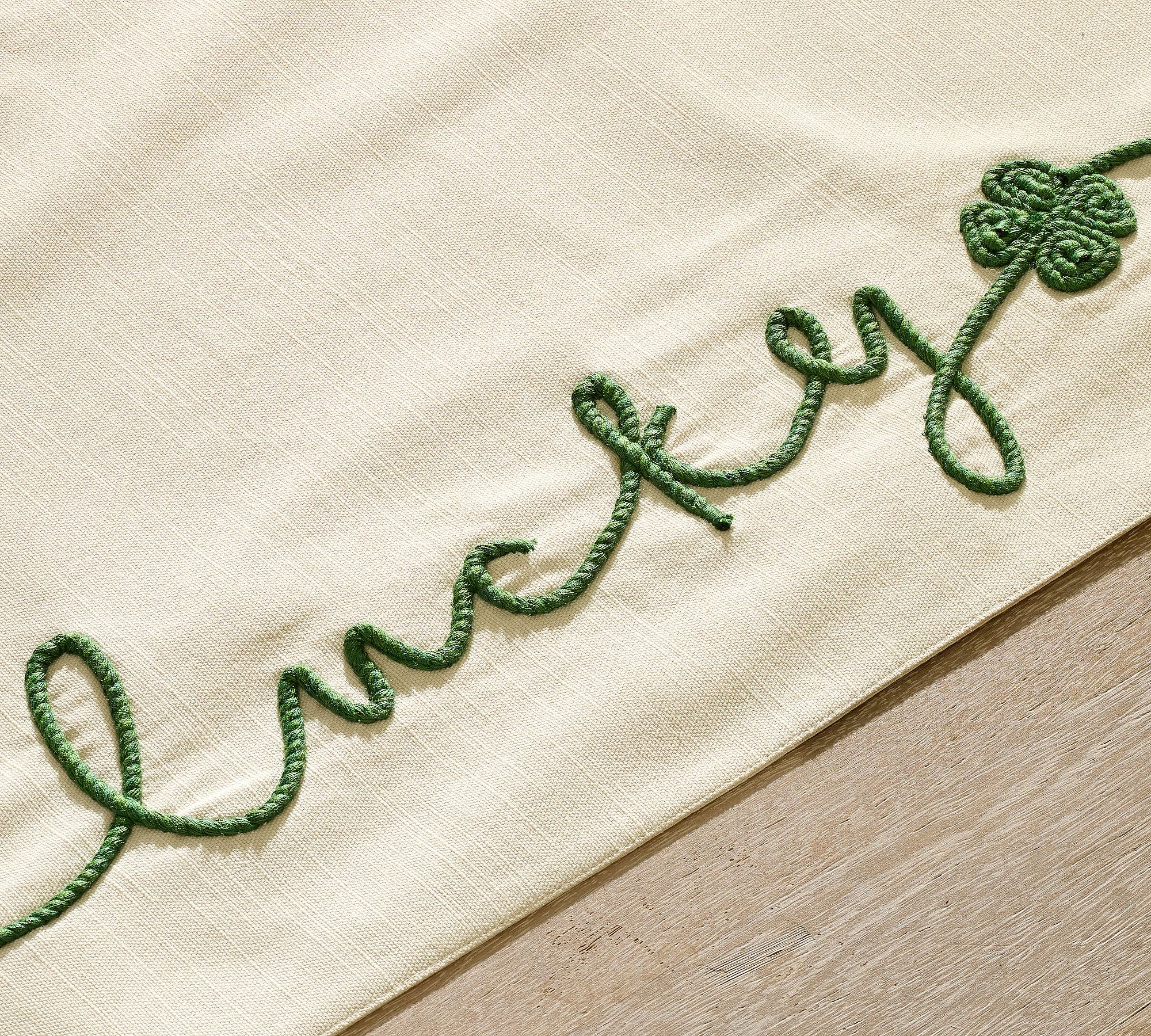 Lucky You Cotton Table Runner