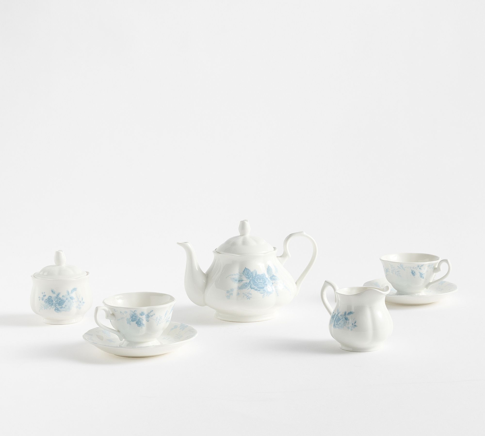 LoveShackFancy Rose Porcelain Tea Set