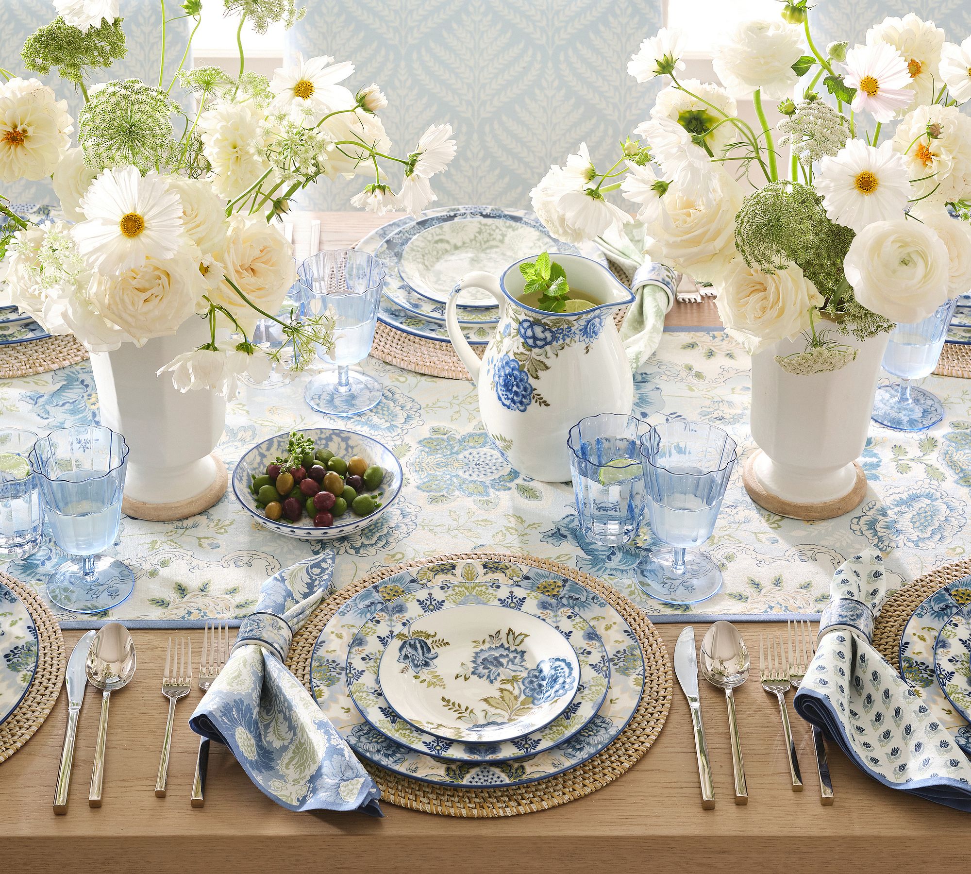 Kravet Rosehill Stoneware Pitcher