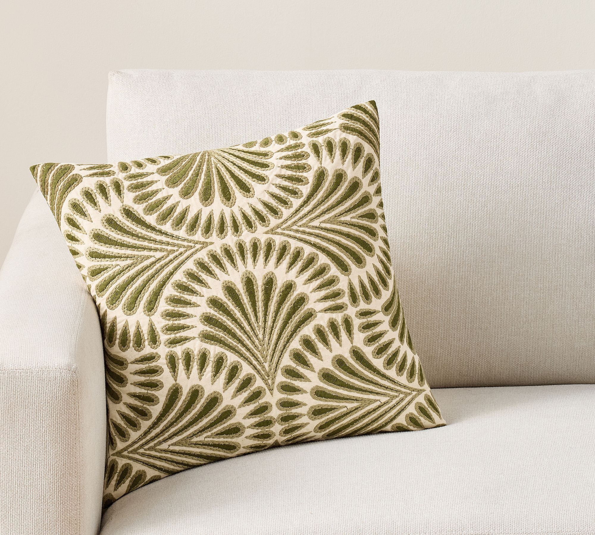 Soleil Embroidered Pillow