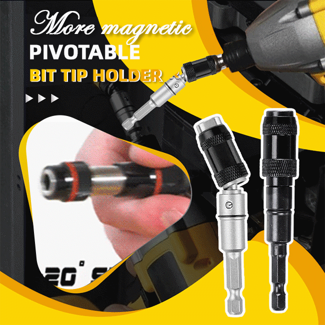 LAST DAY 47% OFFMagnetic swiveling bit tip holder[Buy 3 Get 3 Free]