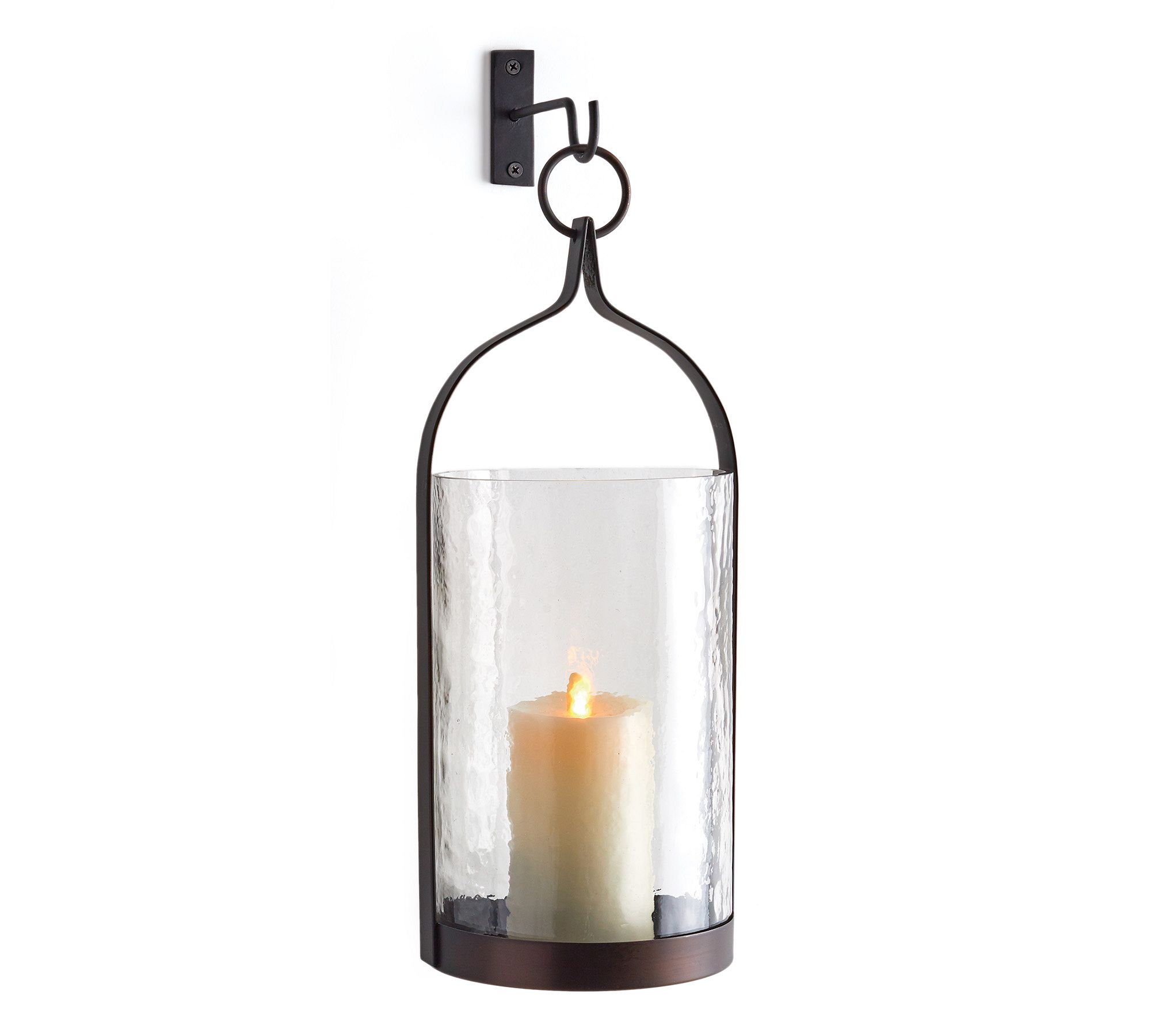 Sandra Hammered Glass Sconce