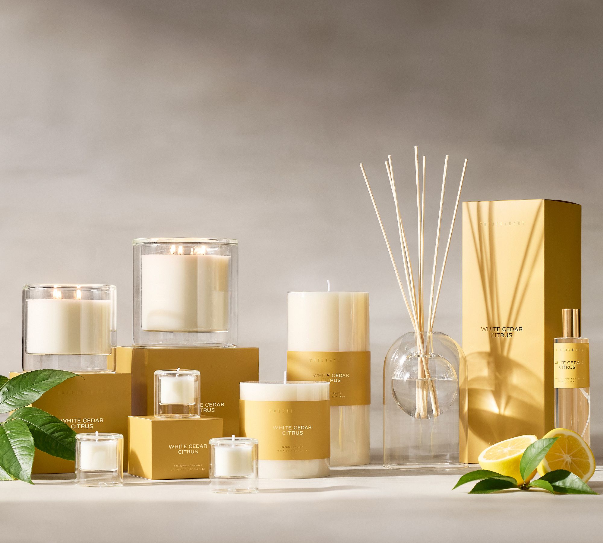 White Cedar Citrus Scent Collection