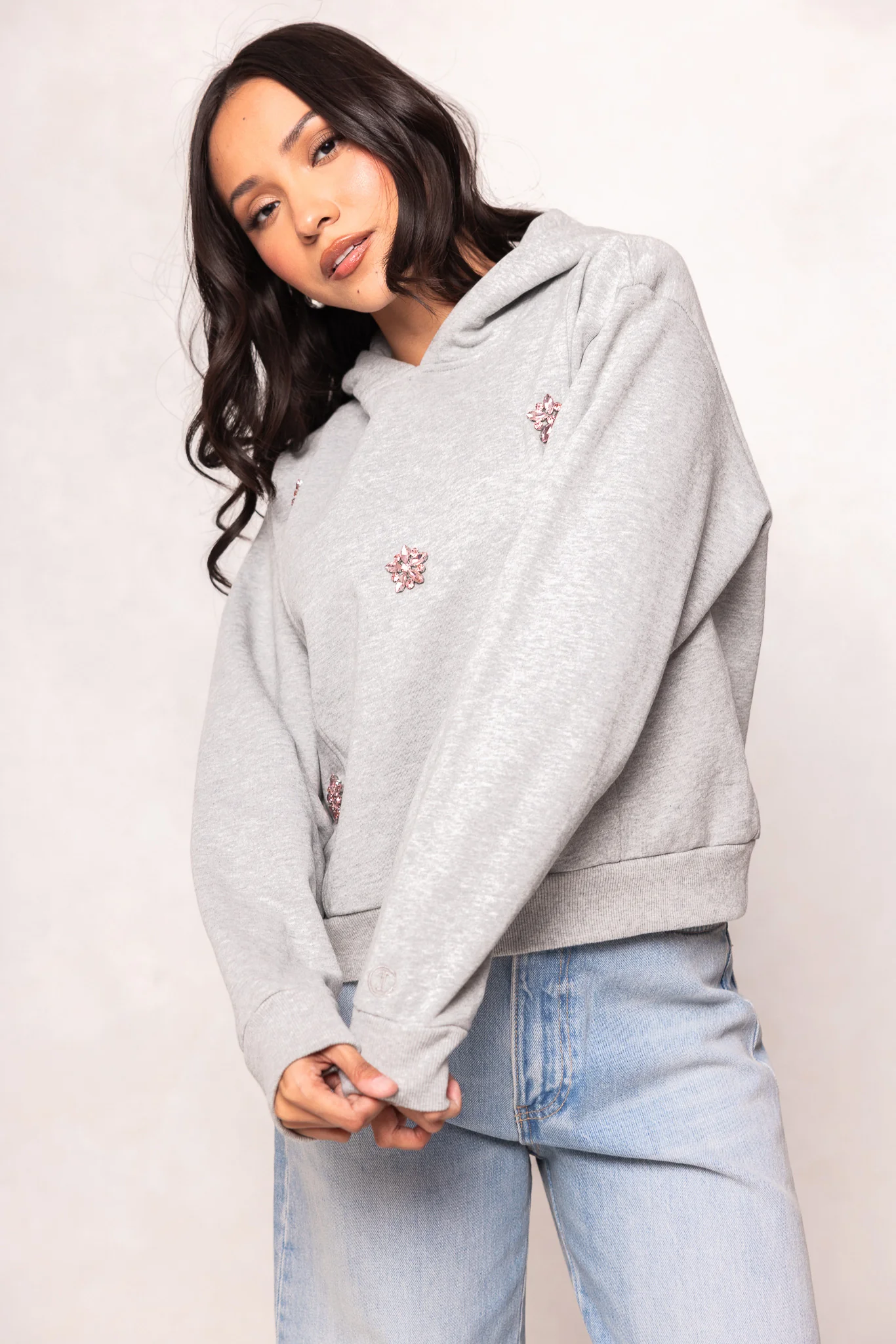 Hoodie in Heather Gray