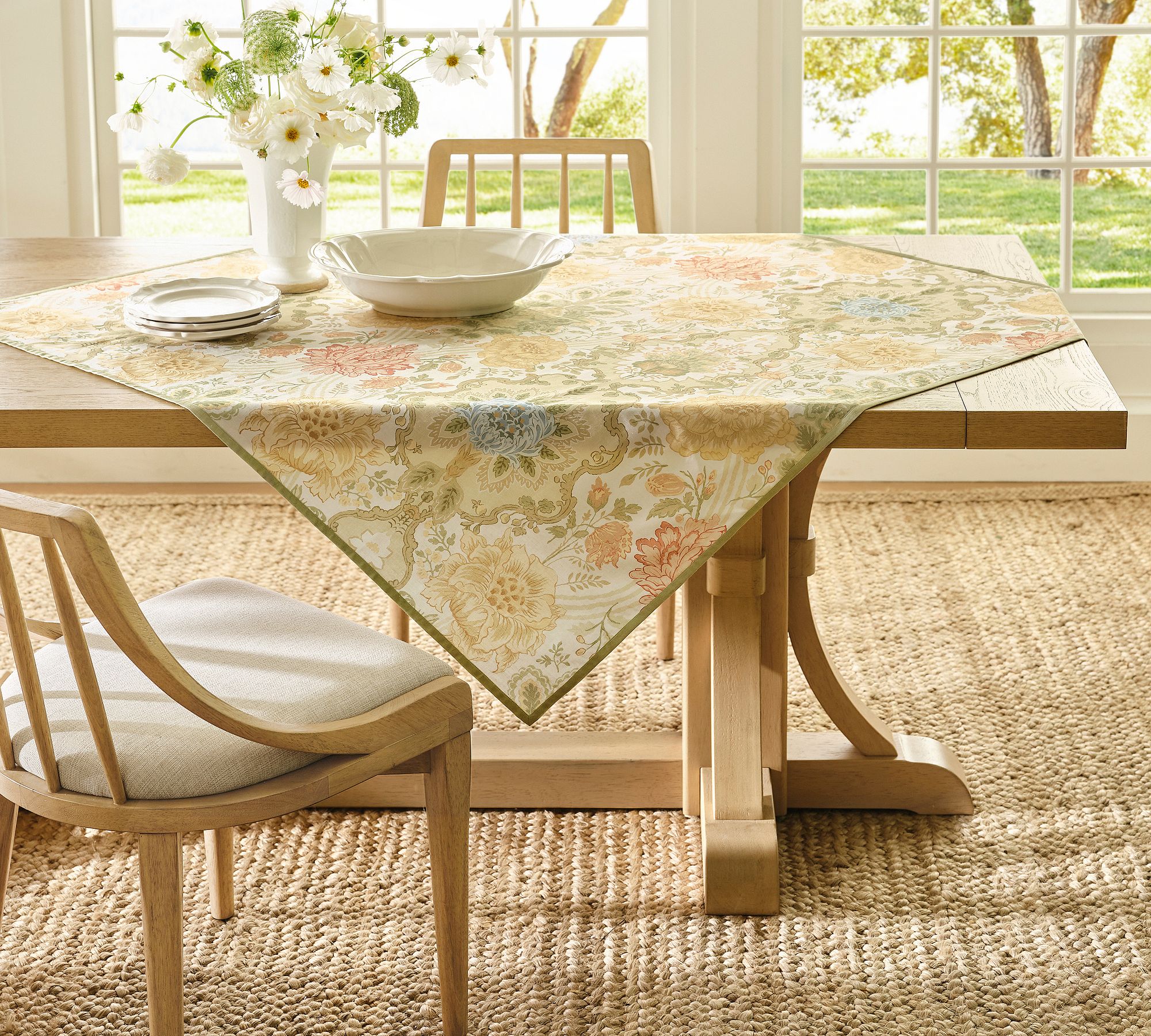 Kravet Arboretum Cotton Table Throw