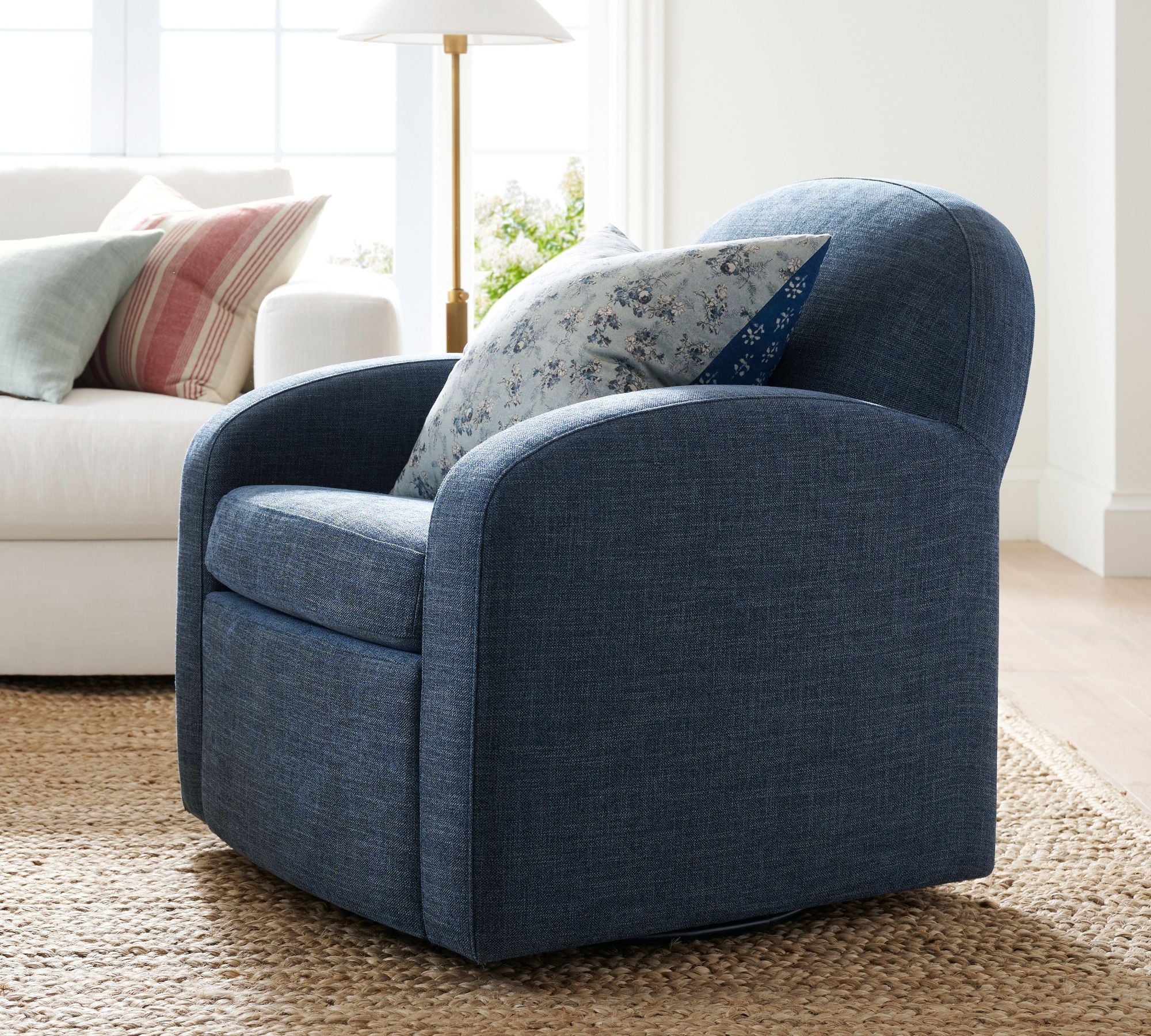 Farmhouse Swivel Chair