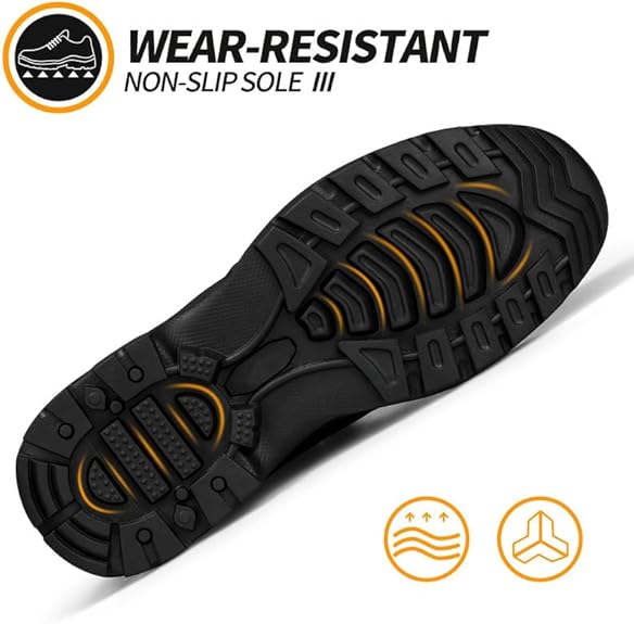 All-Season Men's Slip-On Safety Shoes