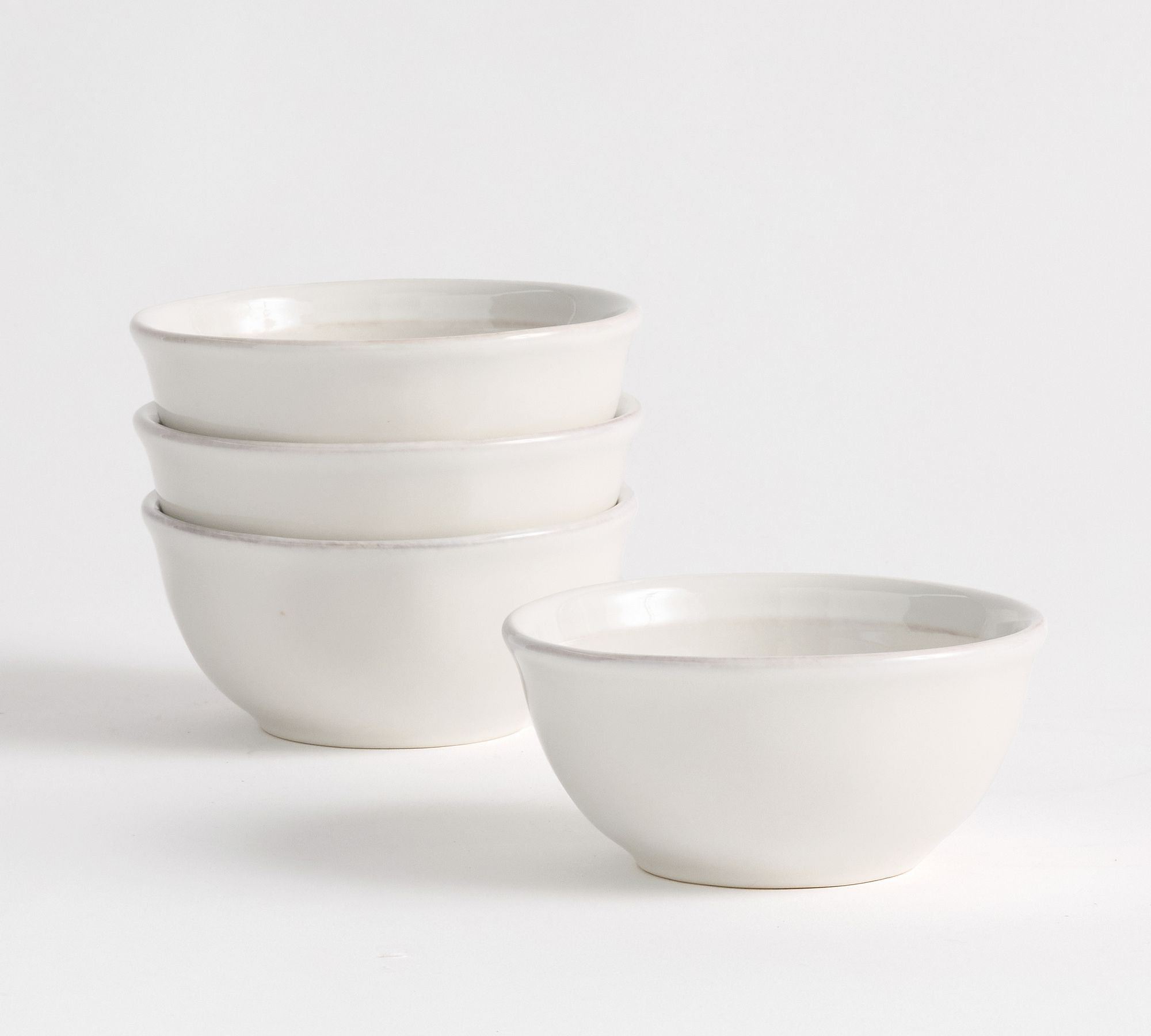 Cambria Handcrafted Stoneware Dip Bowls - Set of 4