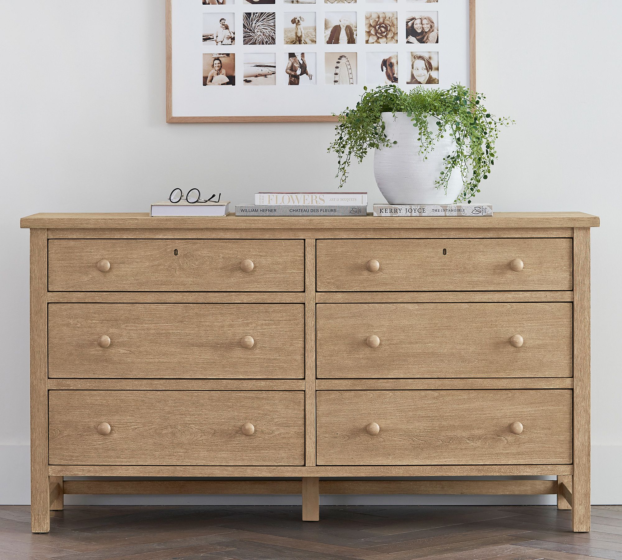 Farmhouse 6-Drawer Dresser (66