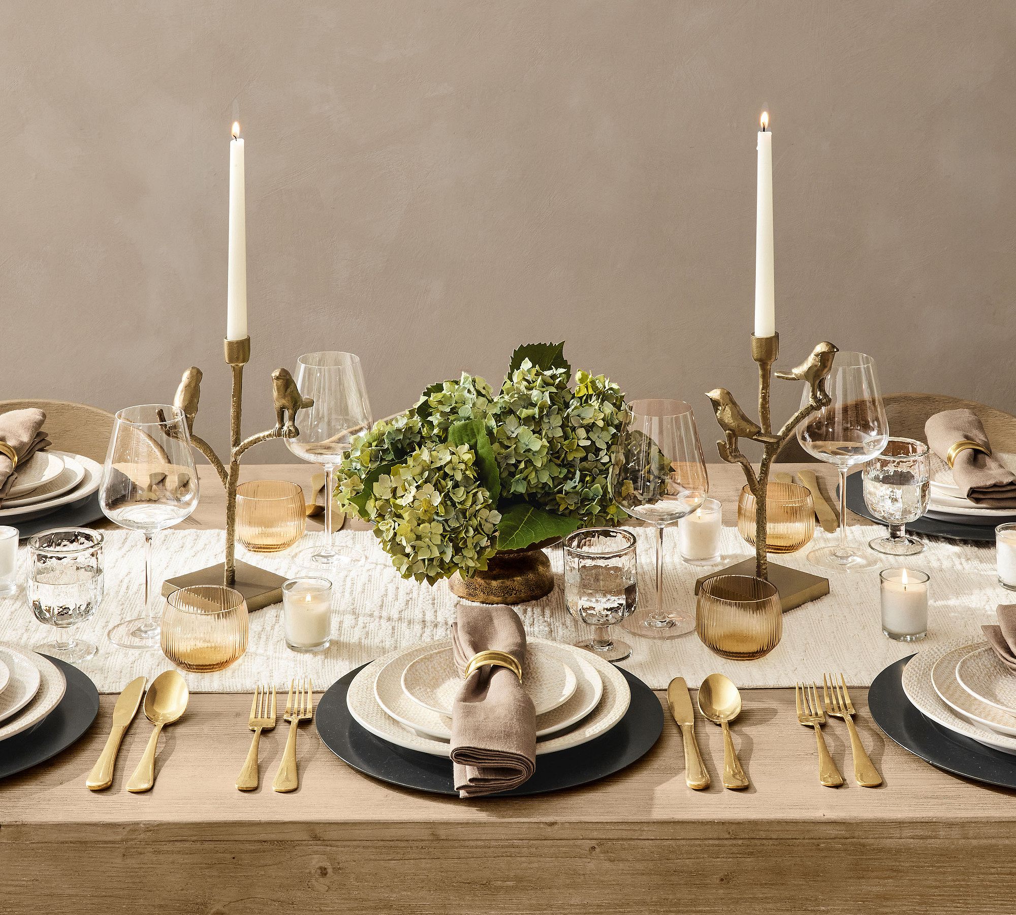 Brass Bird Candle Holder