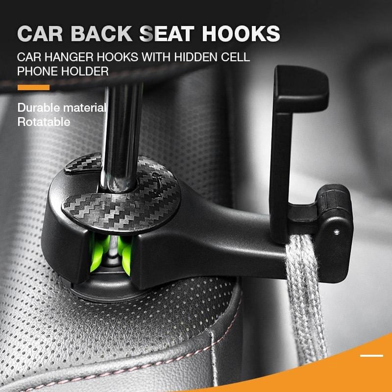 (NEW YEAR SALE-48% OFF) 2 in 1 Car Headrest Hidden Hook(BUY 2 GET 2 FREE NOW!)