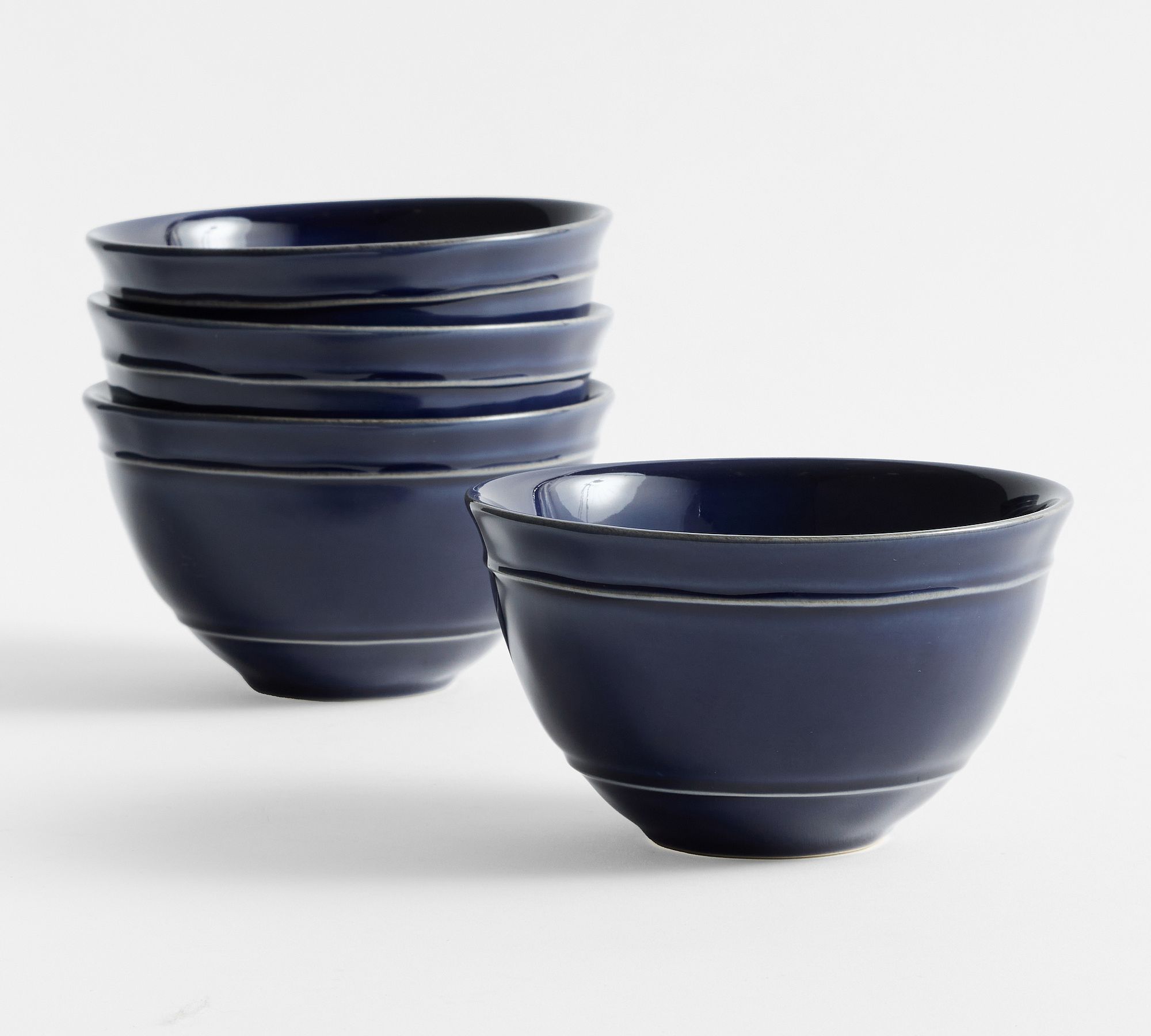 Cambria Handcrafted Stoneware Cereal Bowls - Set of 4