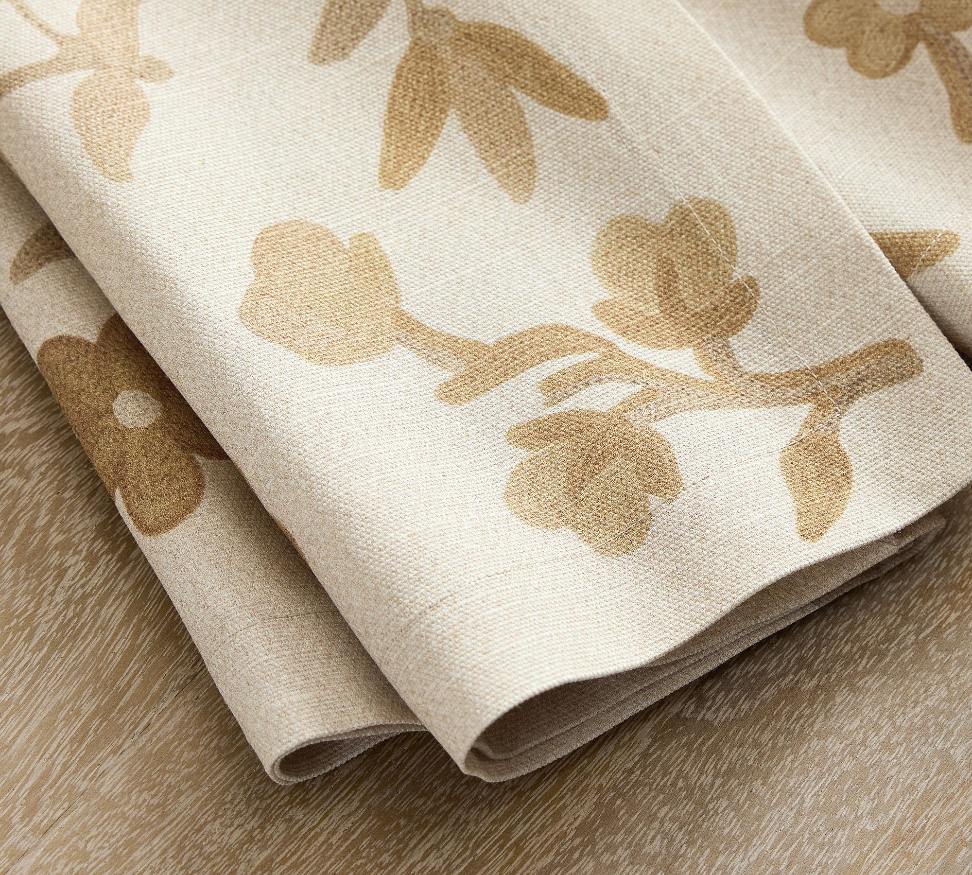 Liana Crewel Cotton Napkins - Set of 4