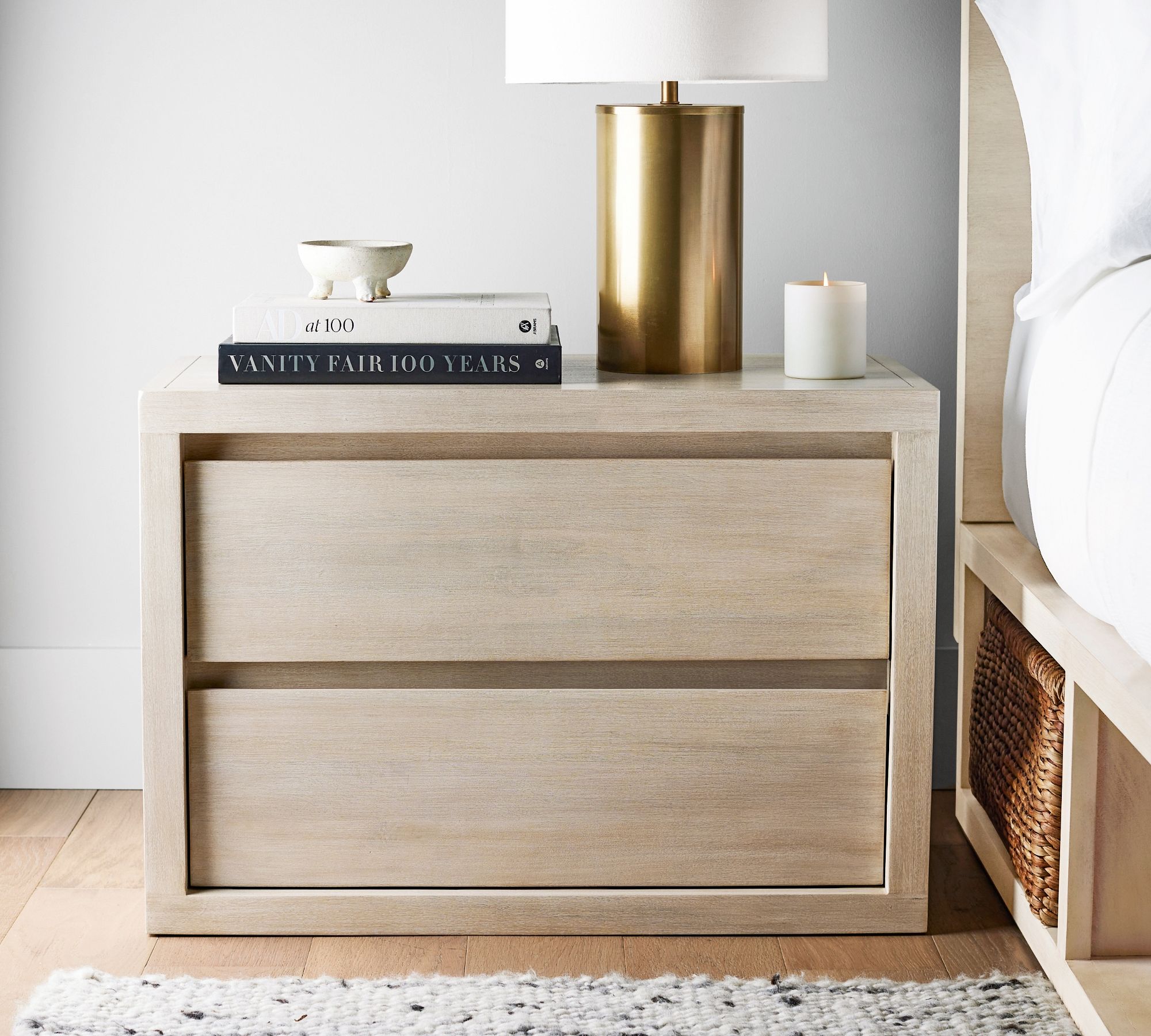 Cayman Wide Nightstand (33