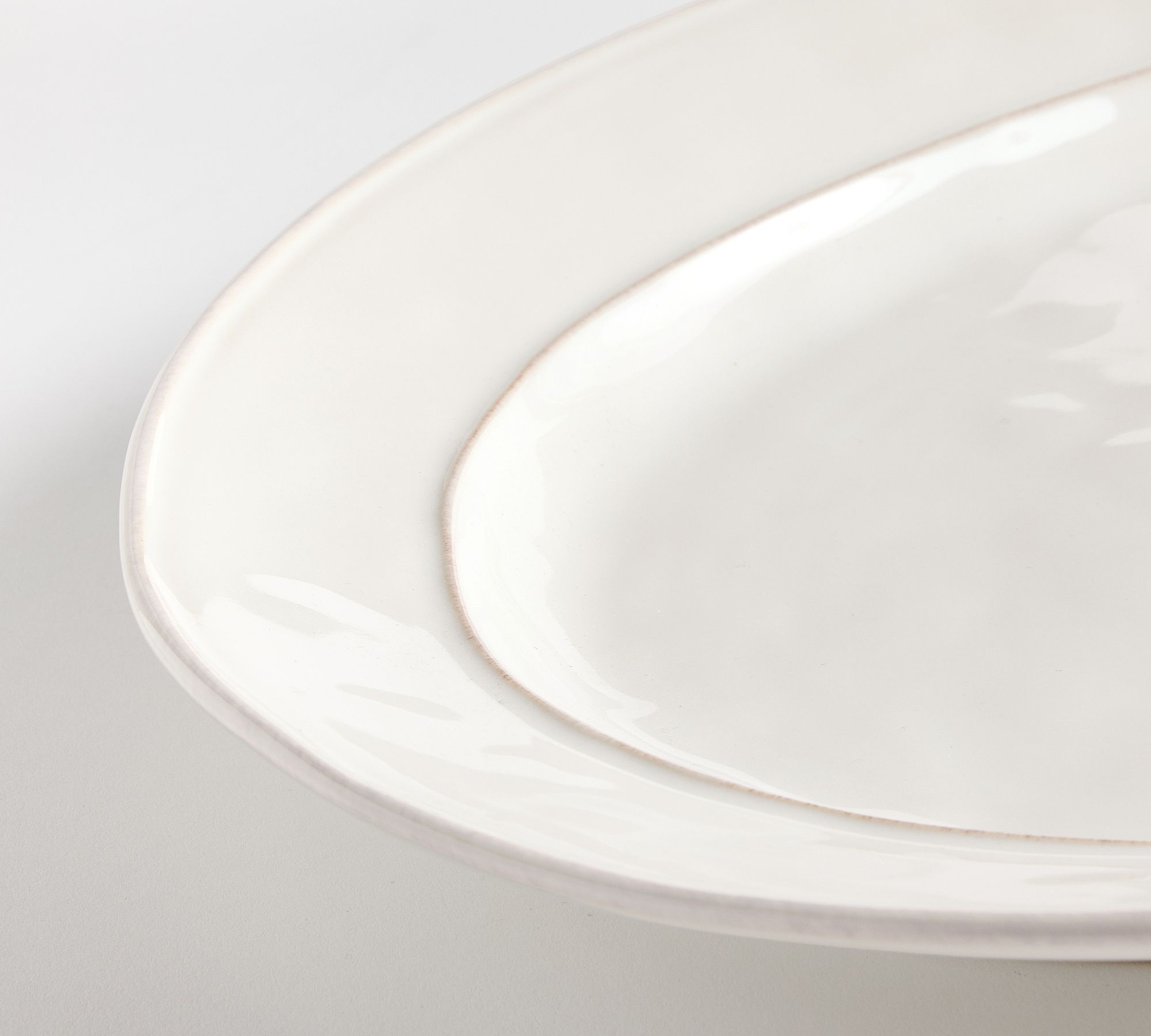Cambria Handcrafted Stoneware Oval Serving Platter