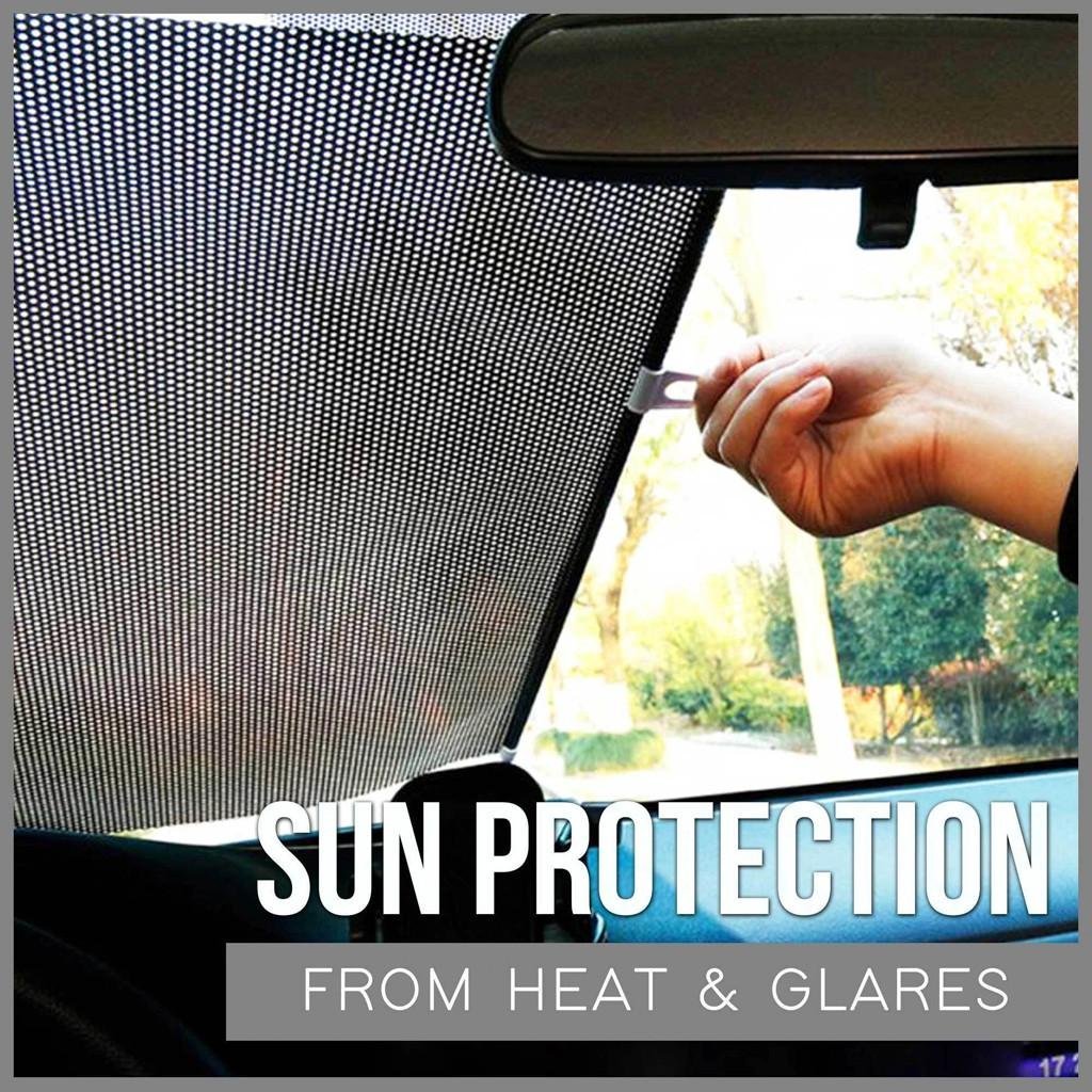 Last Day Promotion 49% OFFRetractable Window Roller Sunshade For Truck/car/SUV/bedroom/kitchen/living room/office