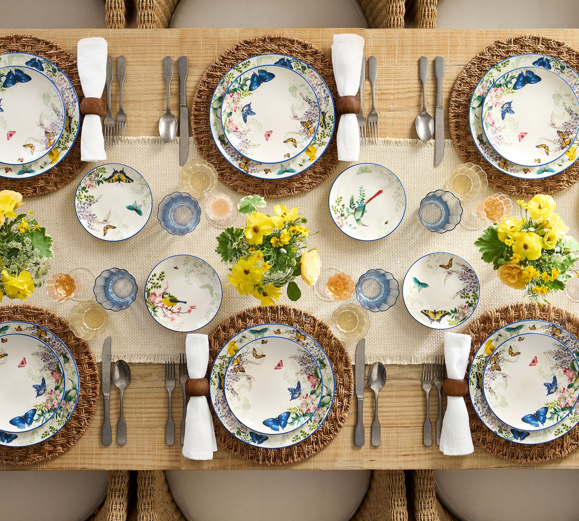 Meadow Stoneware Salad Plates - Set of 4