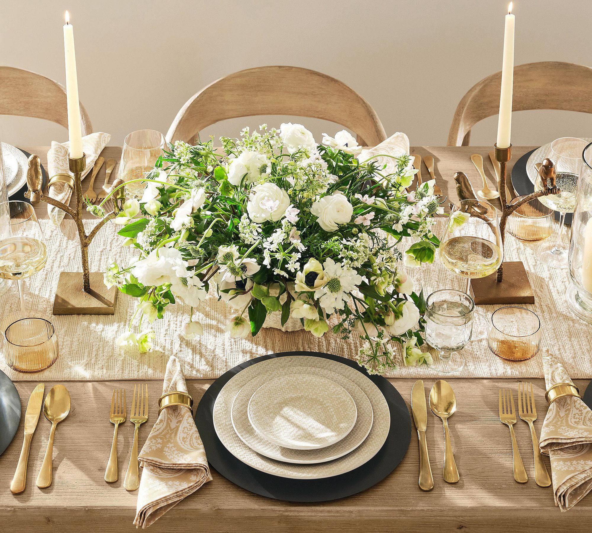 Elena Stoneware Appetizer Plates - Set of 4