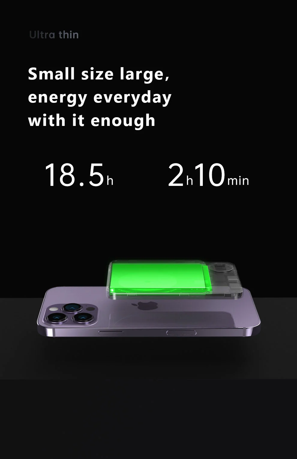 ( Early Mother's Day Sale - 47% OFF)-Macsafe Powerbank Magnetic-(Buy 10000mAh save more)